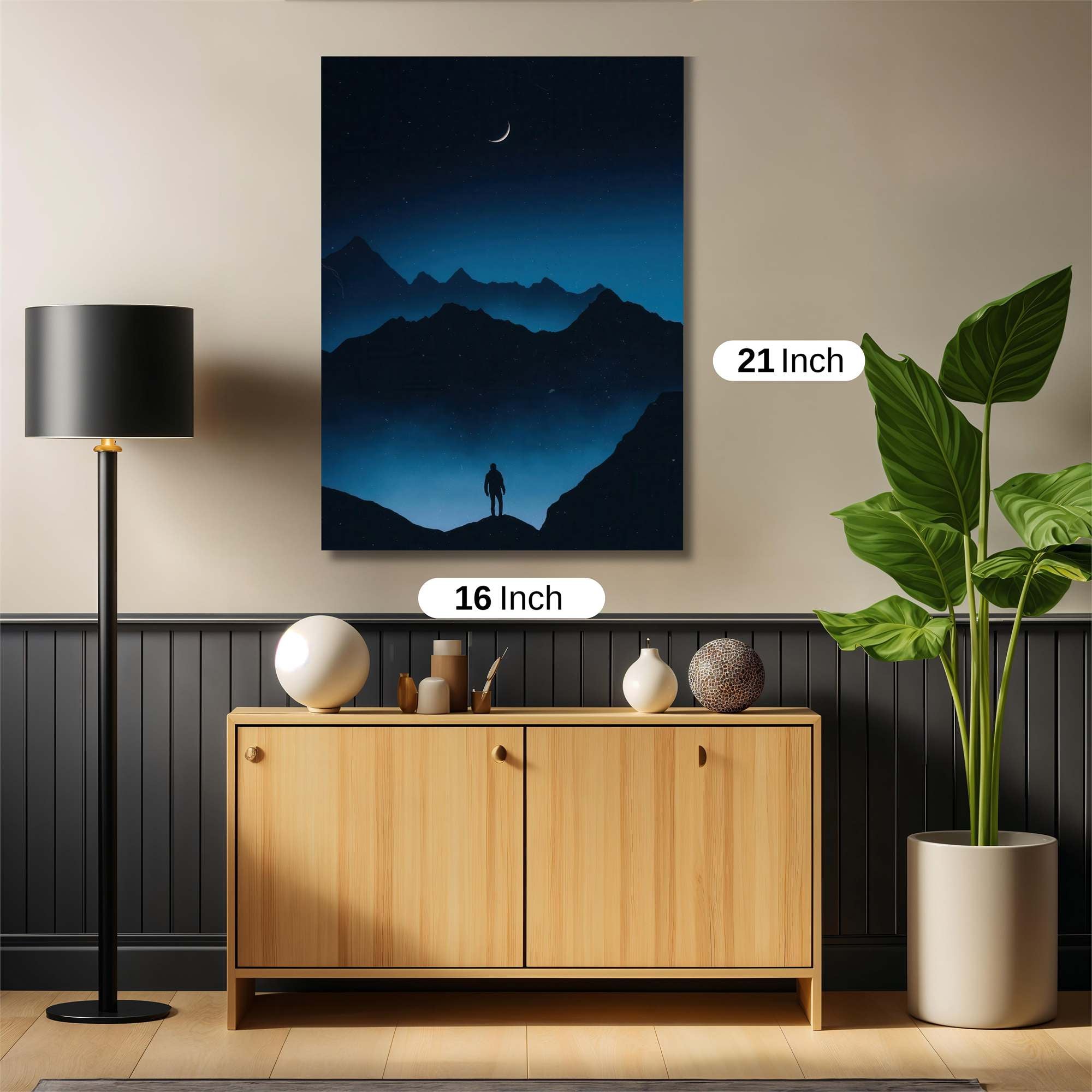 Lone Tranquility Safe Wall Magnetic / M