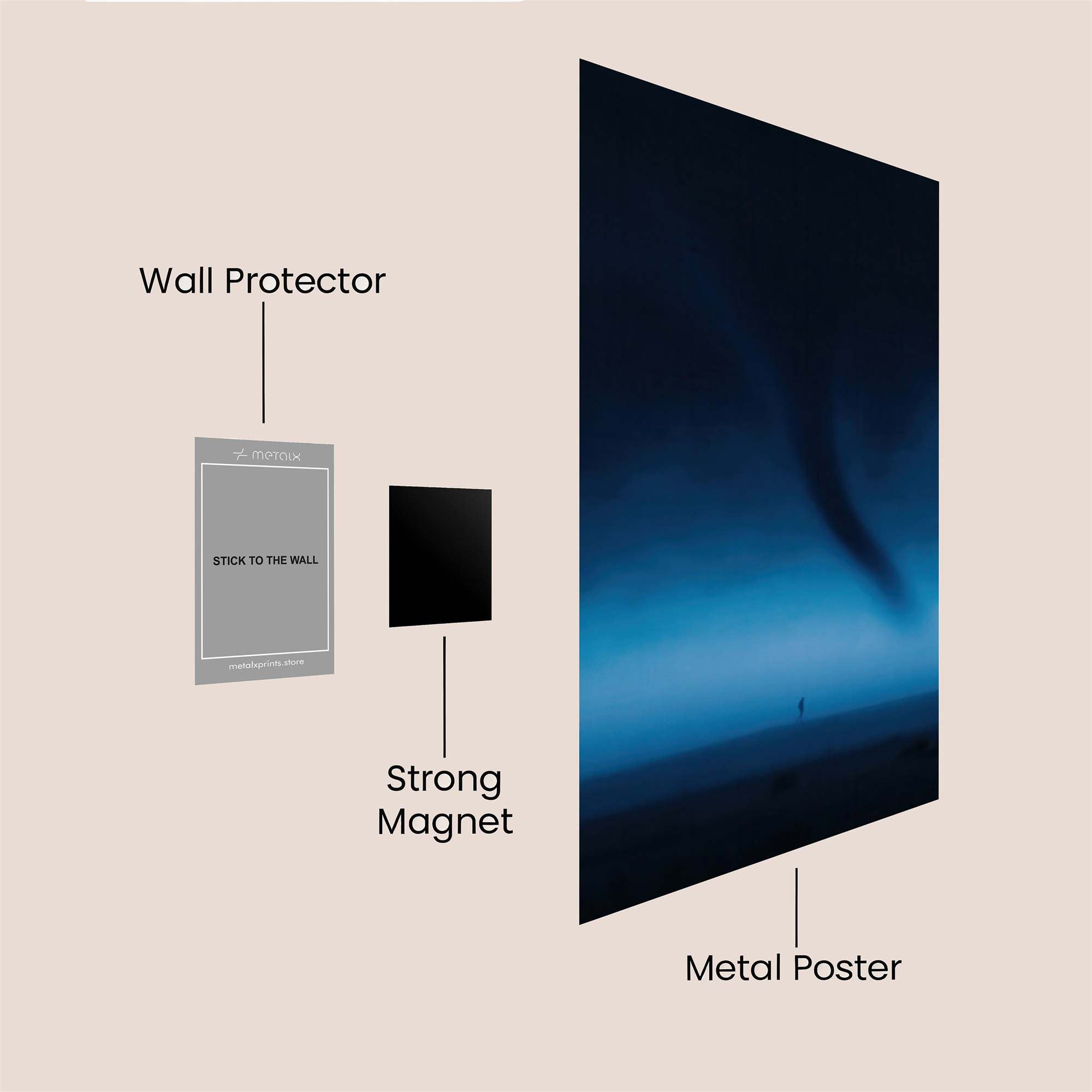 Twister Eerie Safe Wall Magnetic / M