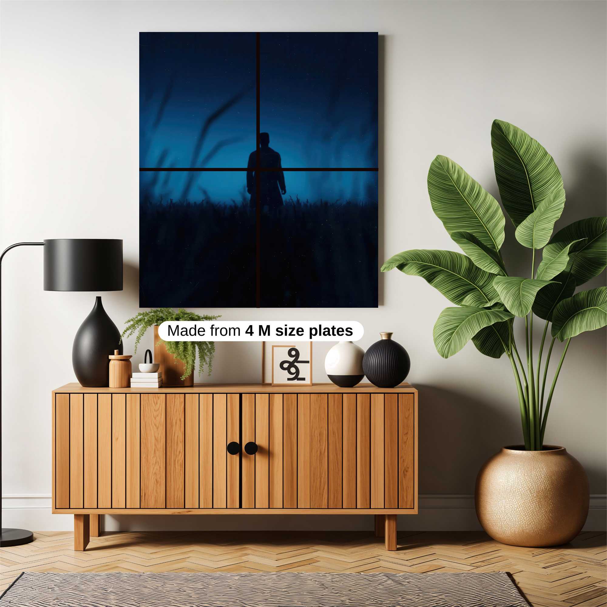 Silhouette Serene Safe Wall Magnetic / M