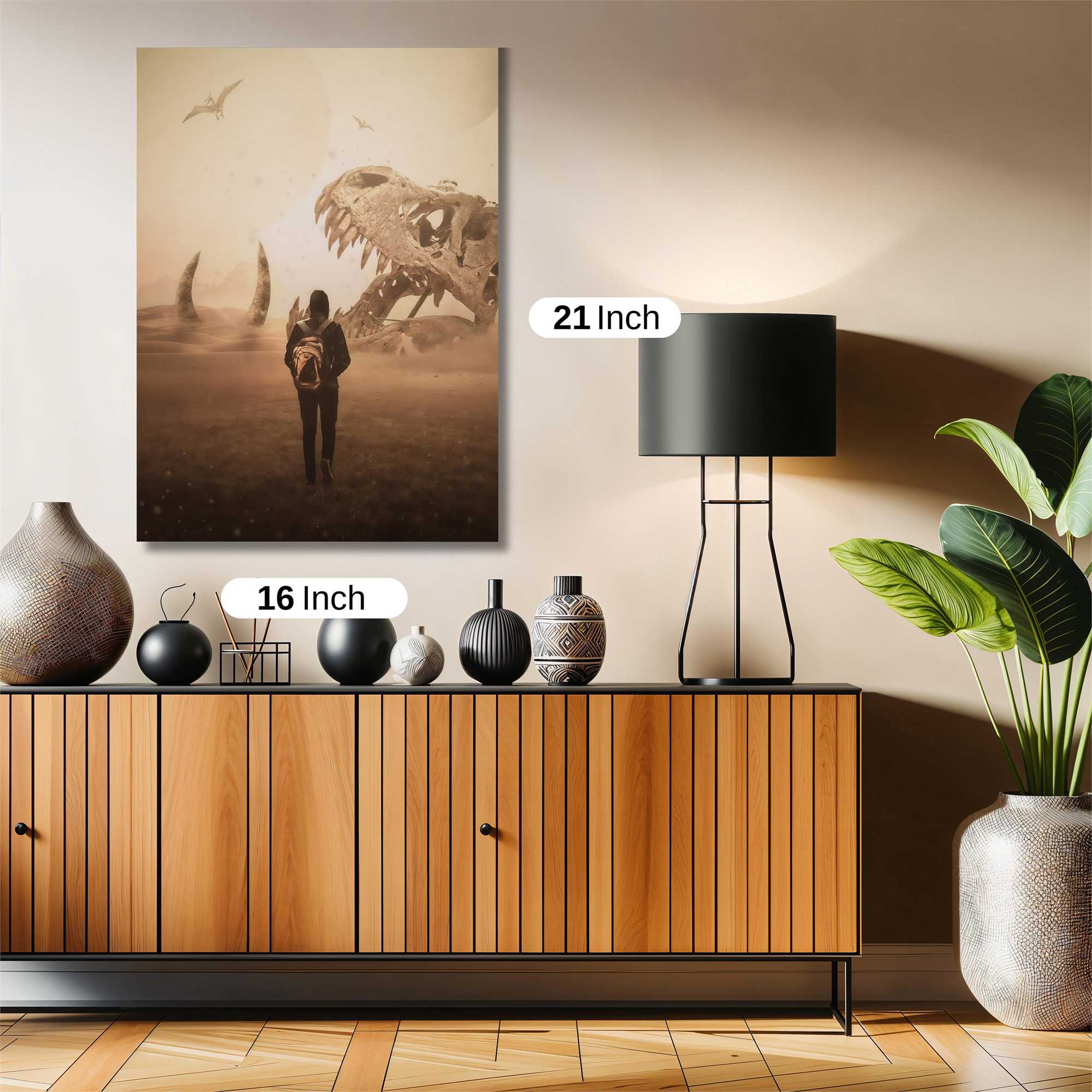 Dino Dreamscape Safe Wall Magnetic / M