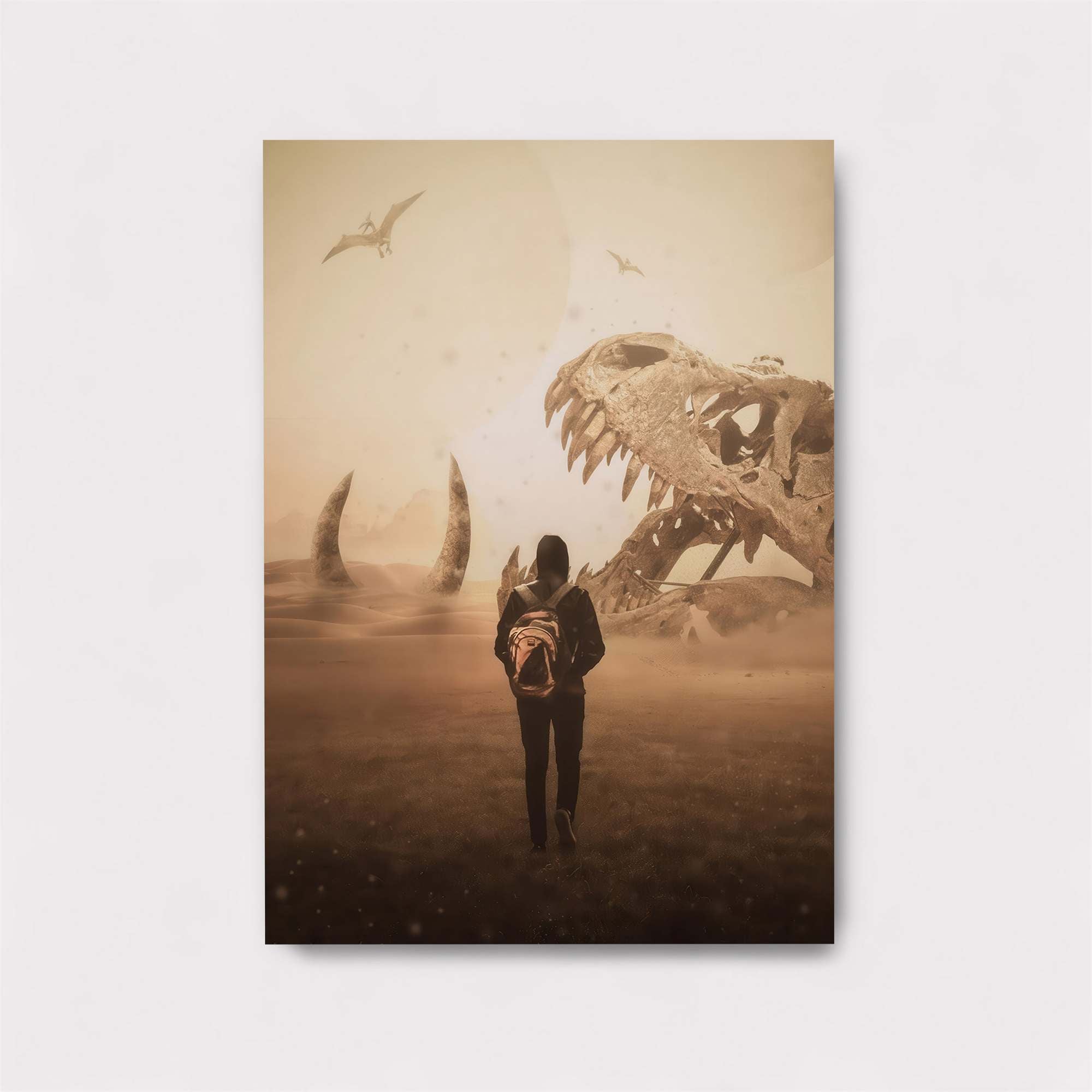 Dino Dreamscape Safe Wall Magnetic / M