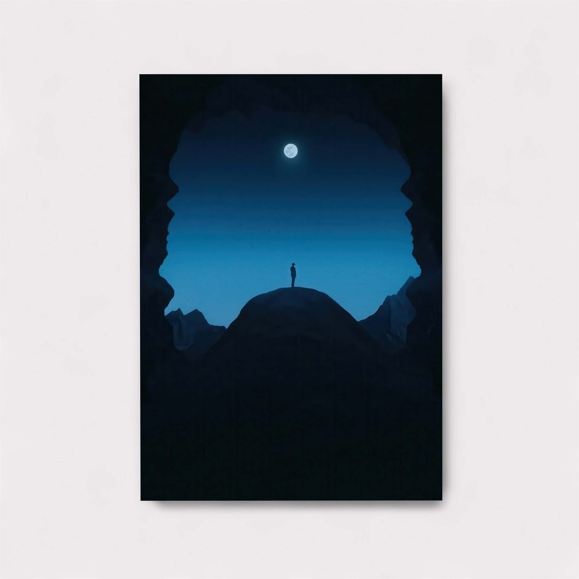 Moonlit Solitude Safe Wall Magnetic / M