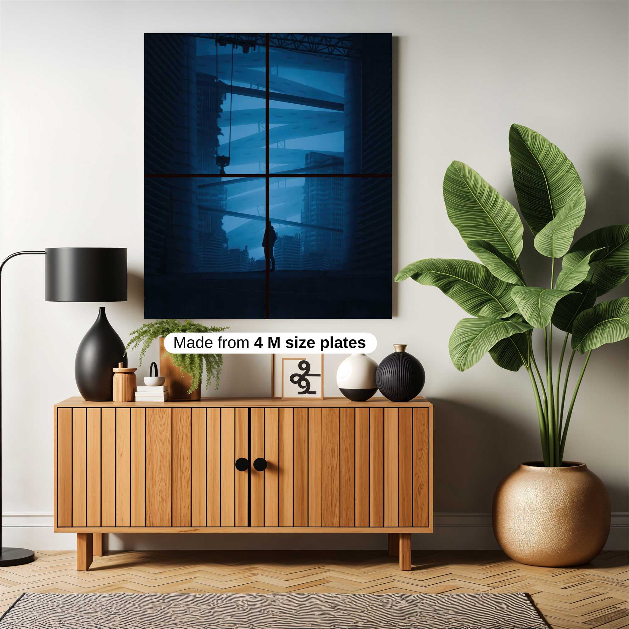 Cityscape Dream Safe Wall Magnetic / M