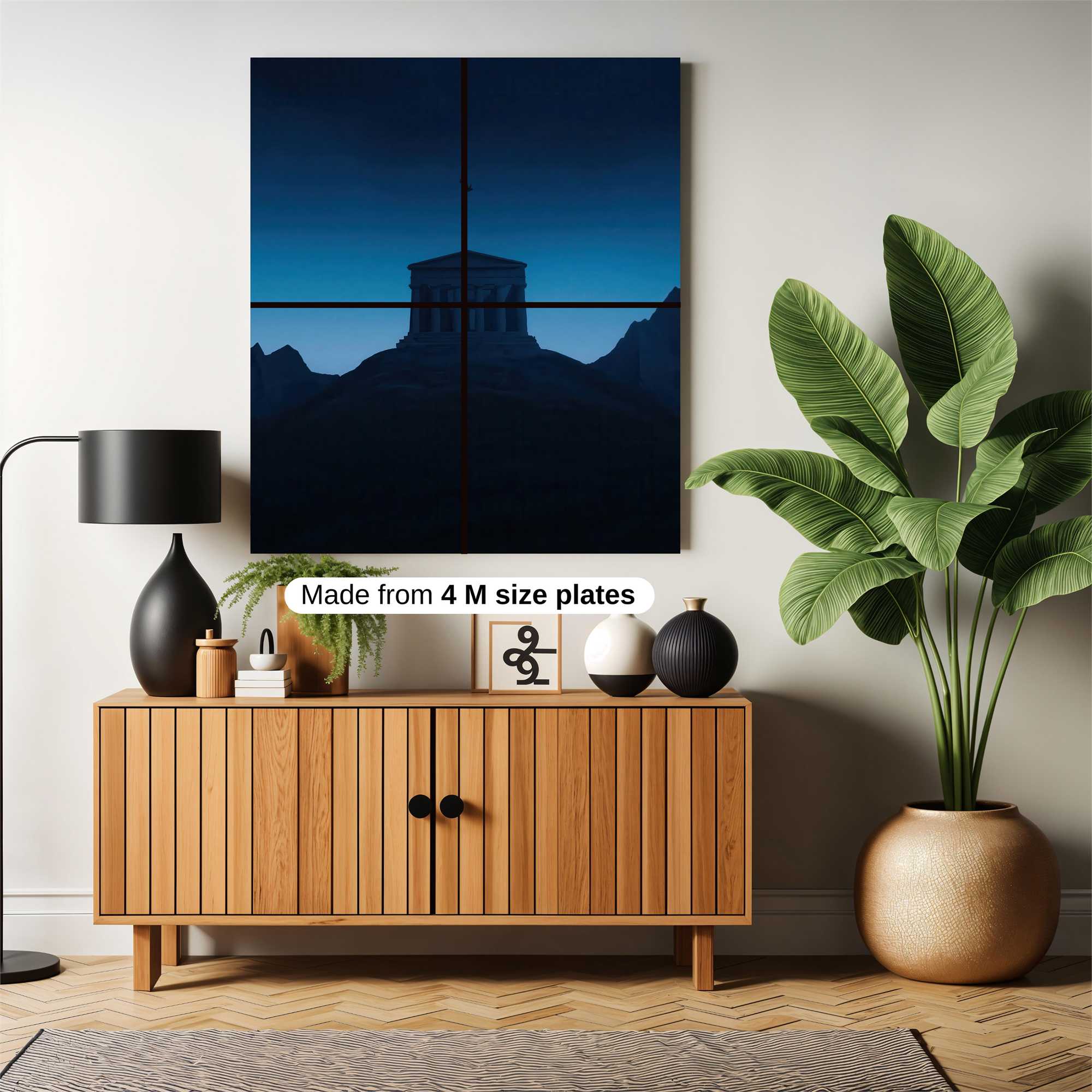 Parthenon Twilight Safe Wall Magnetic / M
