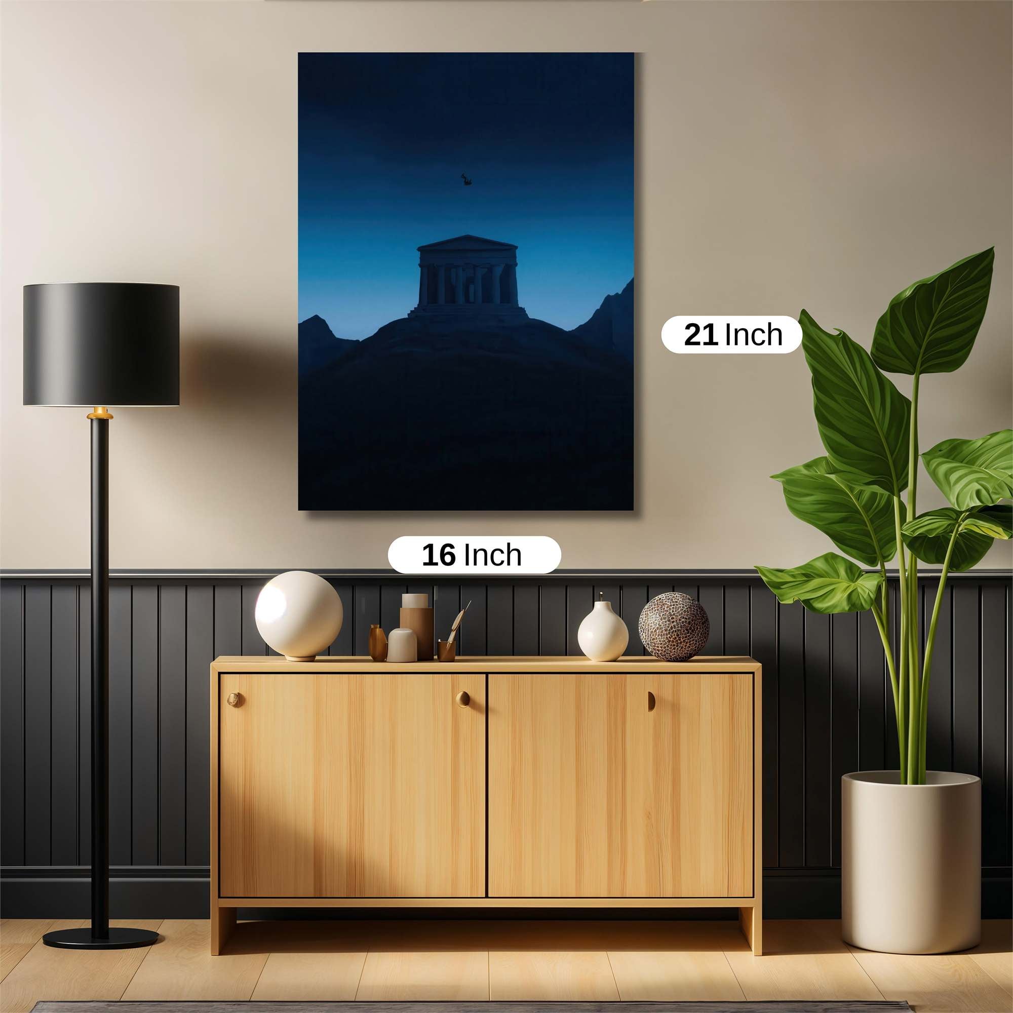 Parthenon Twilight Safe Wall Magnetic / M
