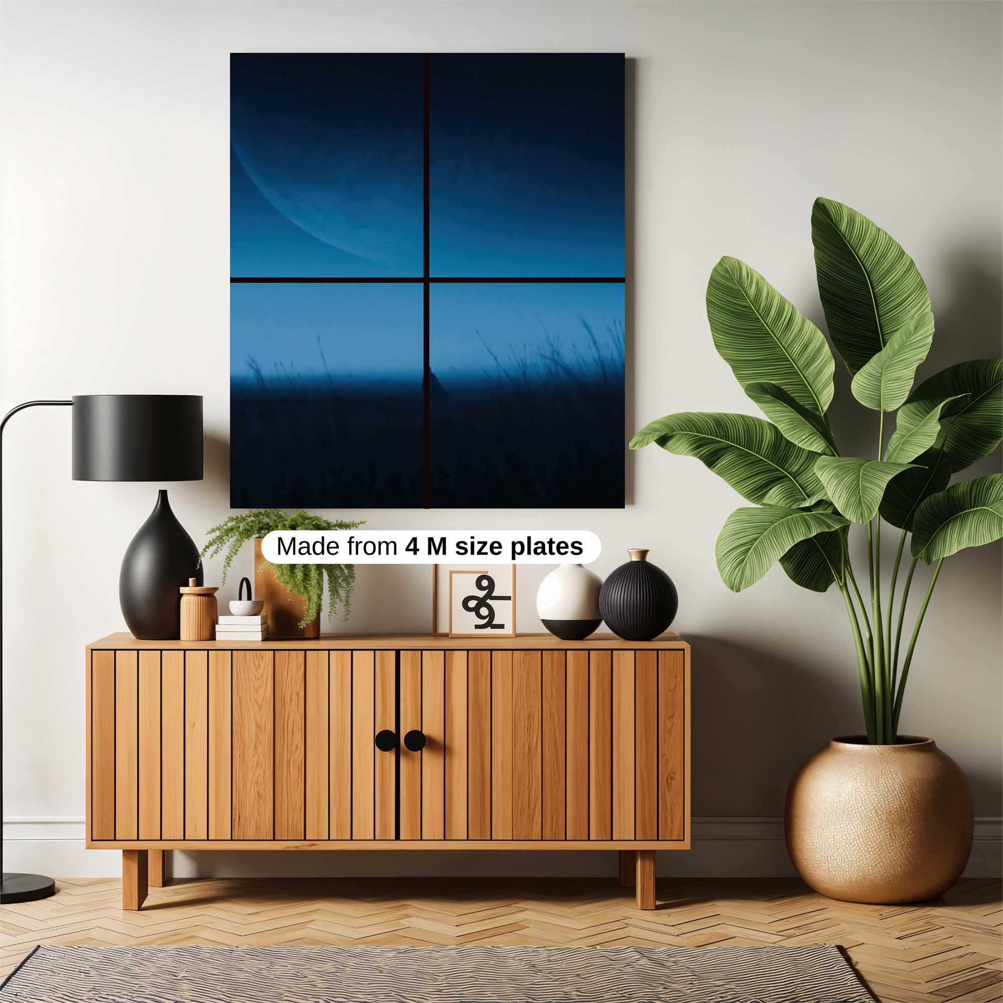 Moonlit Solitude Safe Wall Magnetic / M