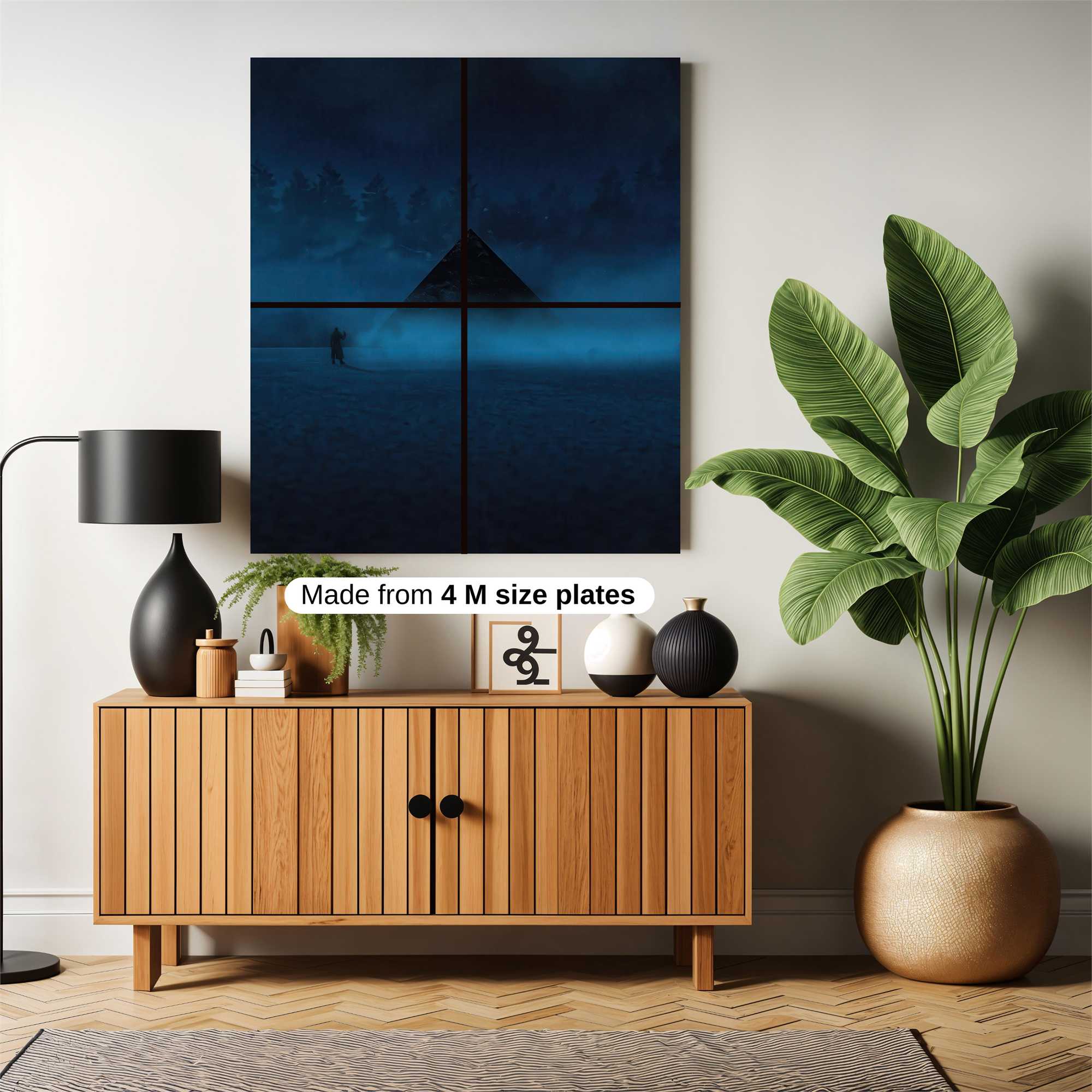 Pyramid Enigma Safe Wall Magnetic / M