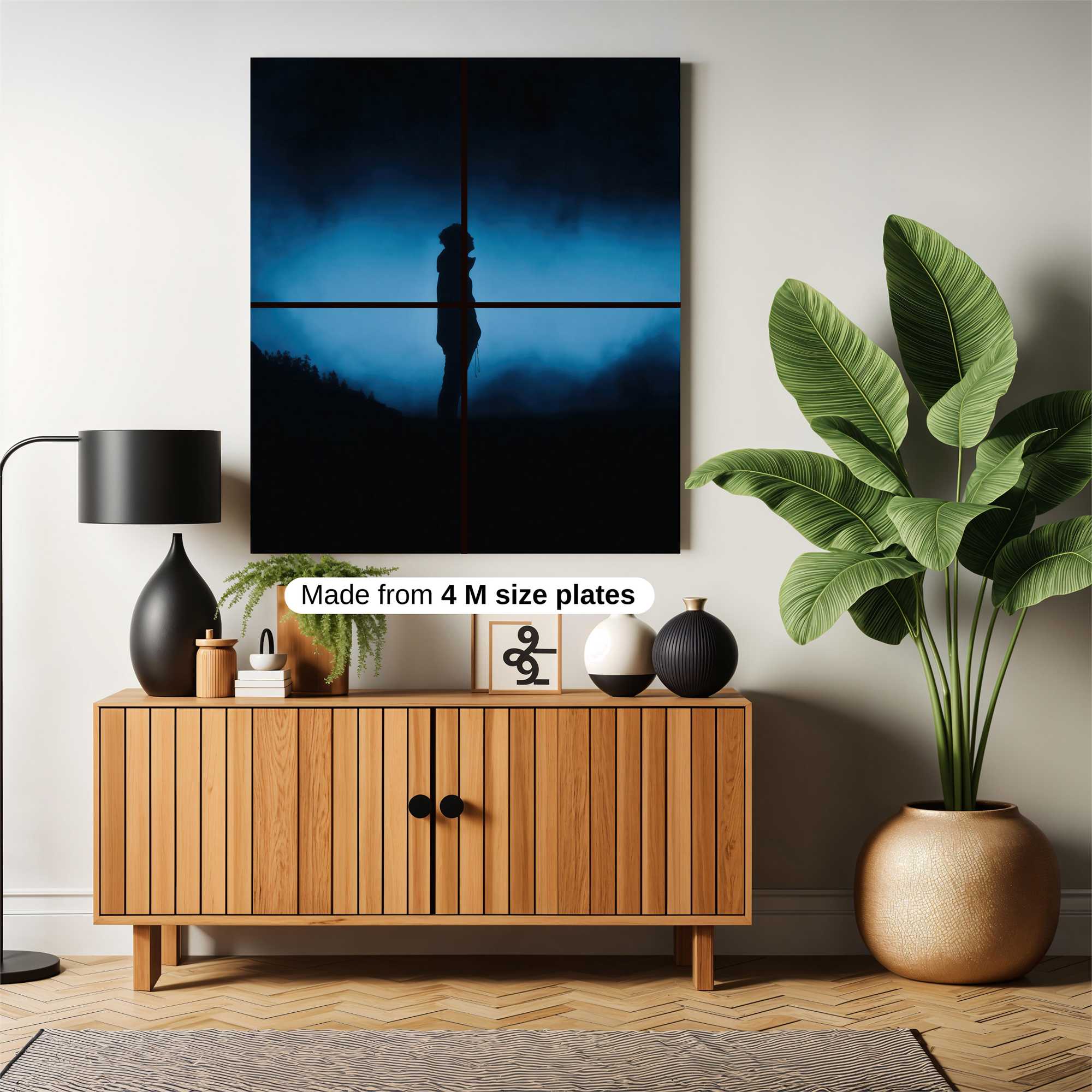 Silhouette Mystery Safe Wall Magnetic / M