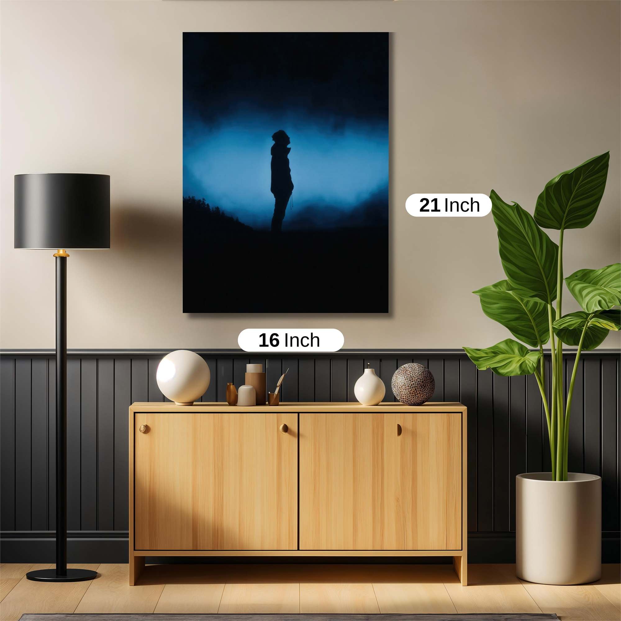 Silhouette Mystery Safe Wall Magnetic / M