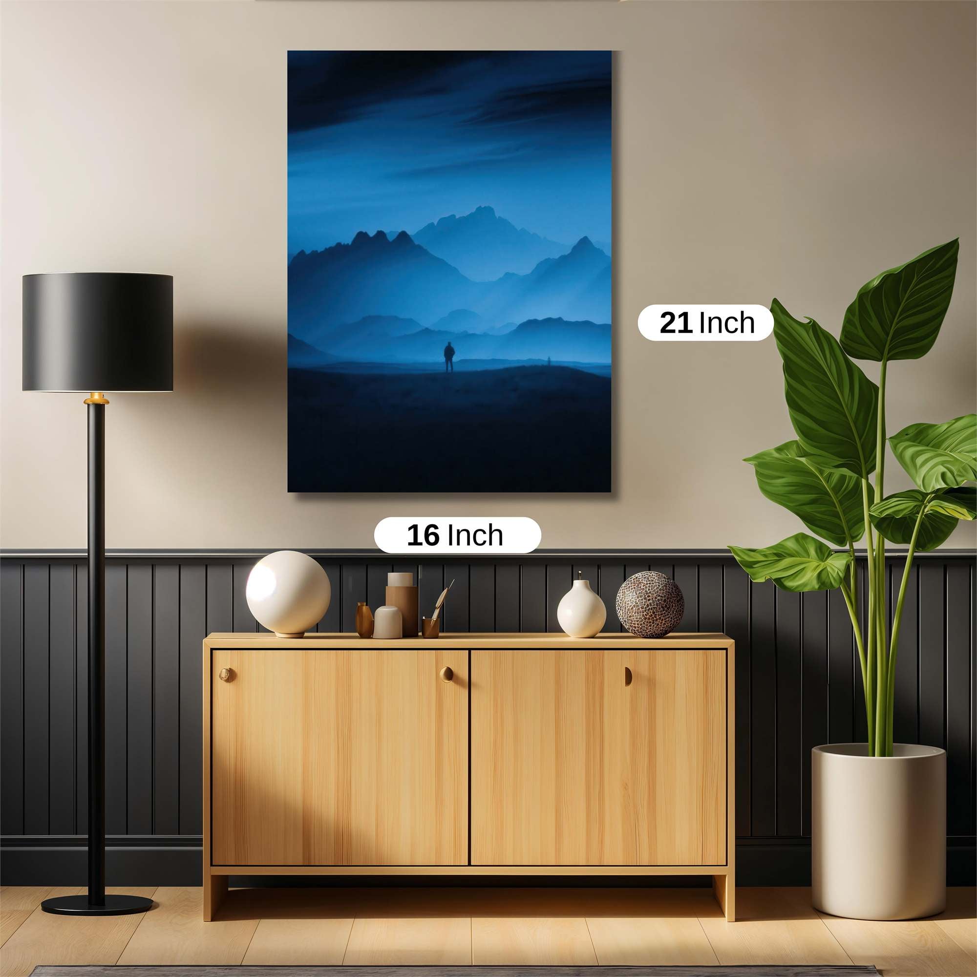Solitude Echoes Safe Wall Magnetic / M