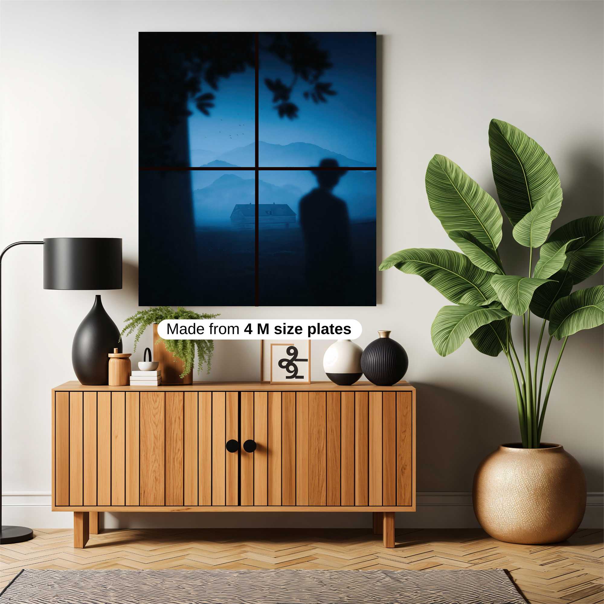 Cowboy Mystery Safe Wall Magnetic / M