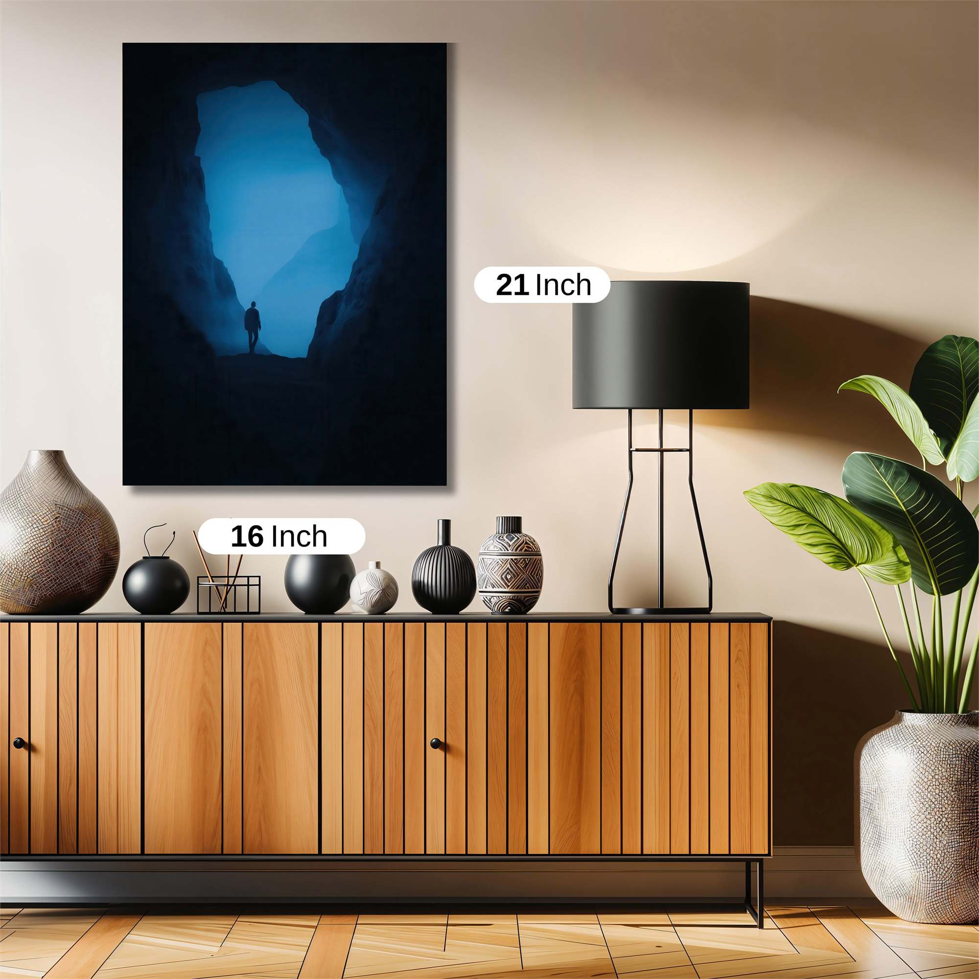 Cave Solitude Safe Wall Magnetic / M