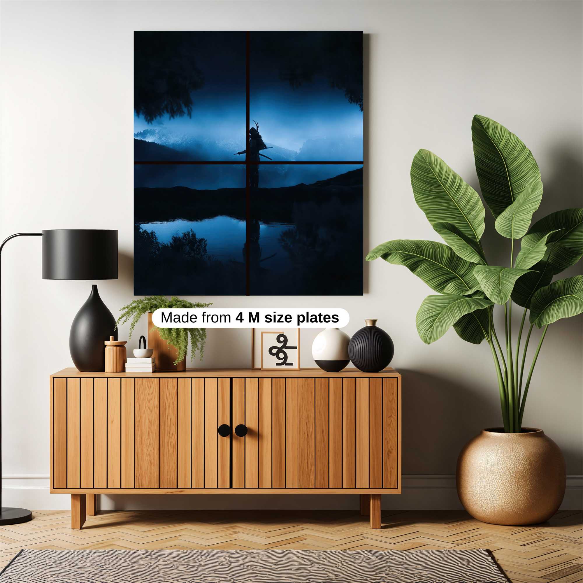 Samurai Solitude Safe Wall Magnetic / M