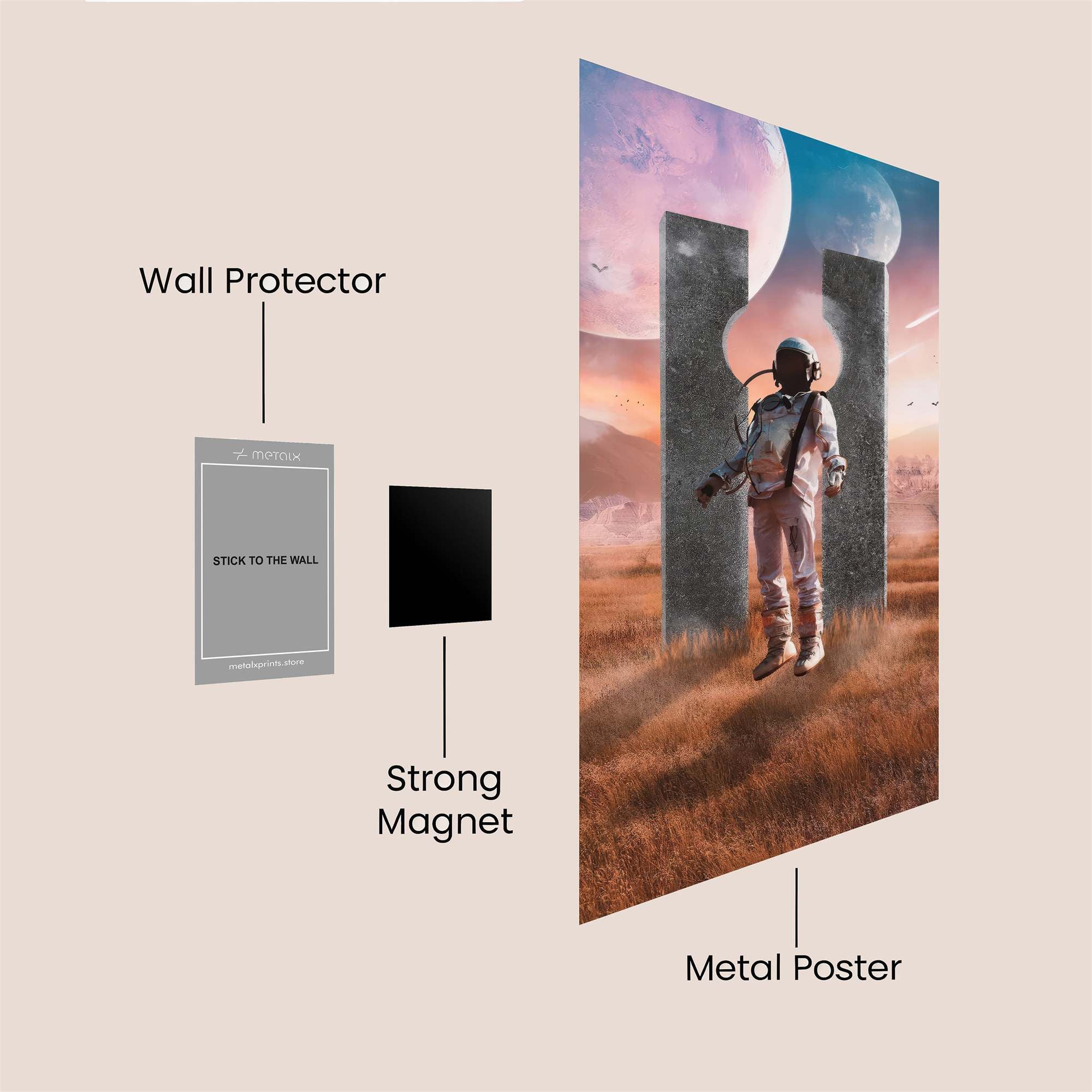 Portal Serenity Safe Wall Magnetic / M