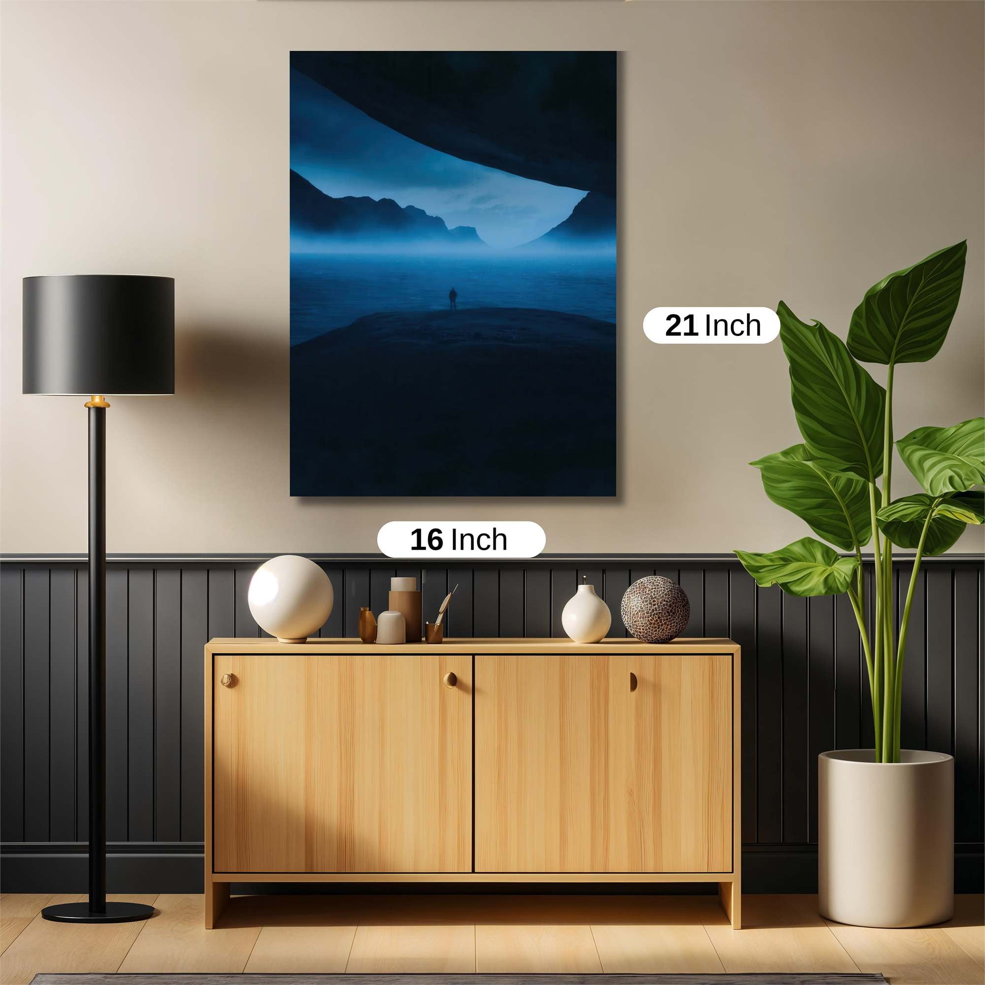 Solitude Echoes Safe Wall Magnetic / M