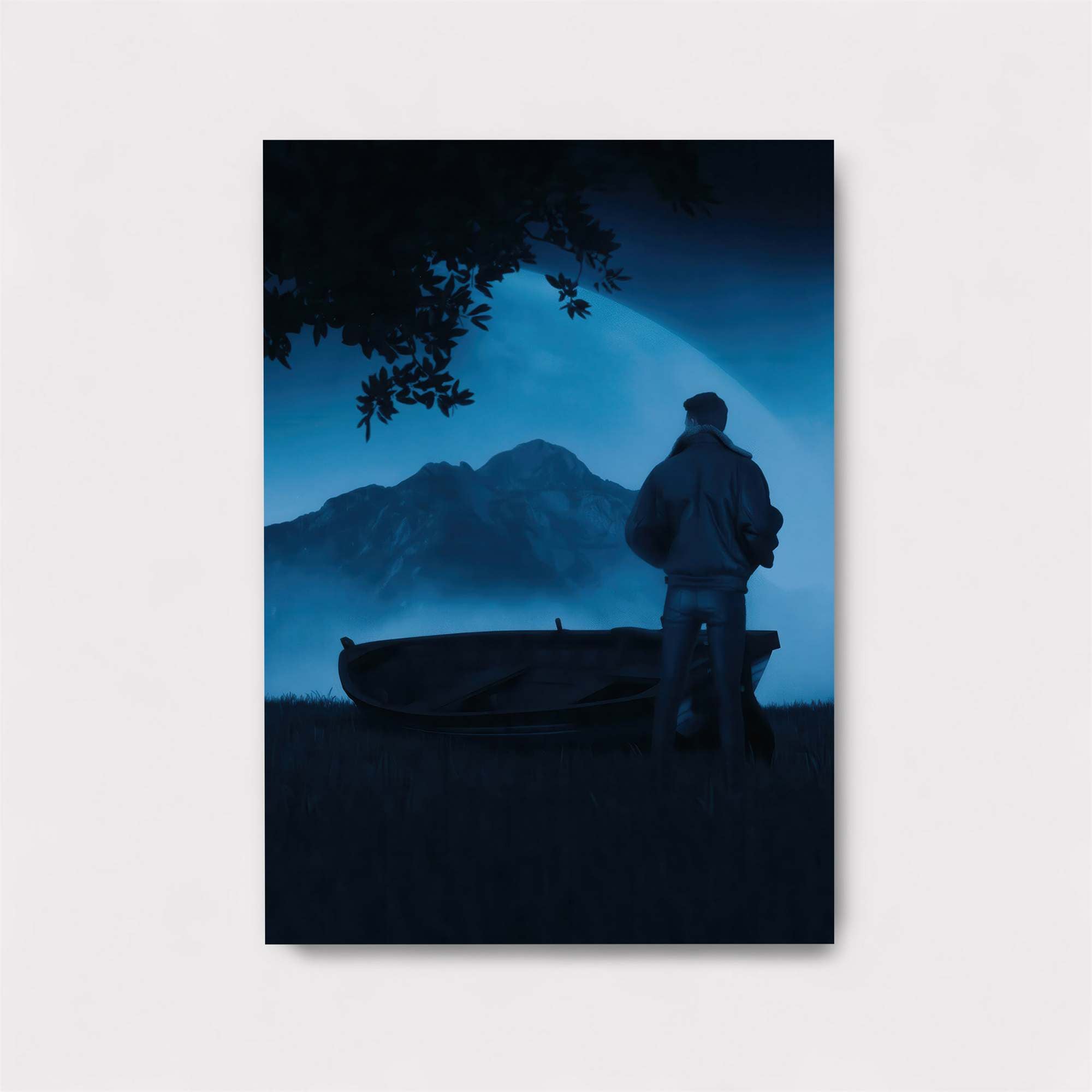 Moonlit Solitude Safe Wall Magnetic / M