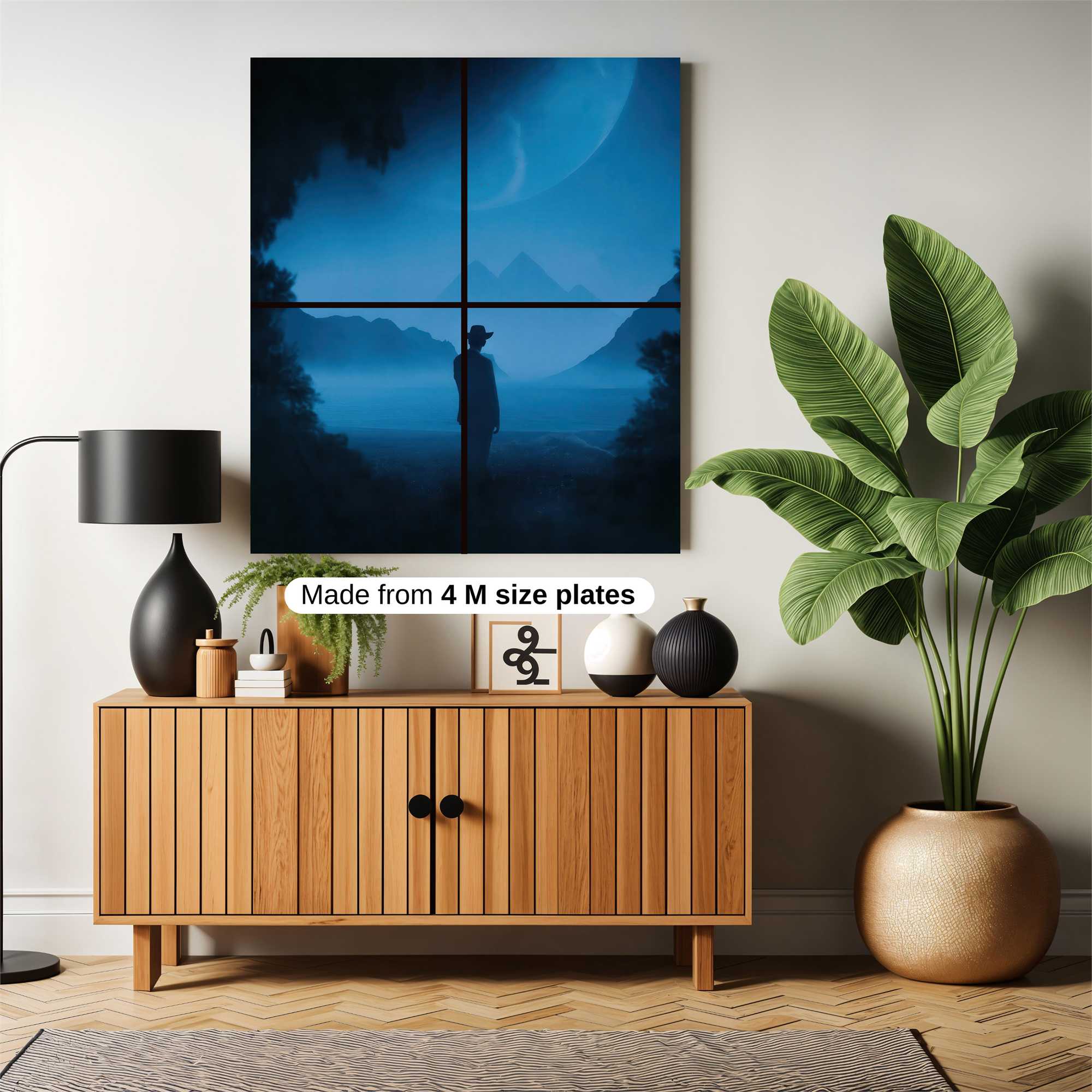 Cowboy Dreamscape Safe Wall Magnetic / M