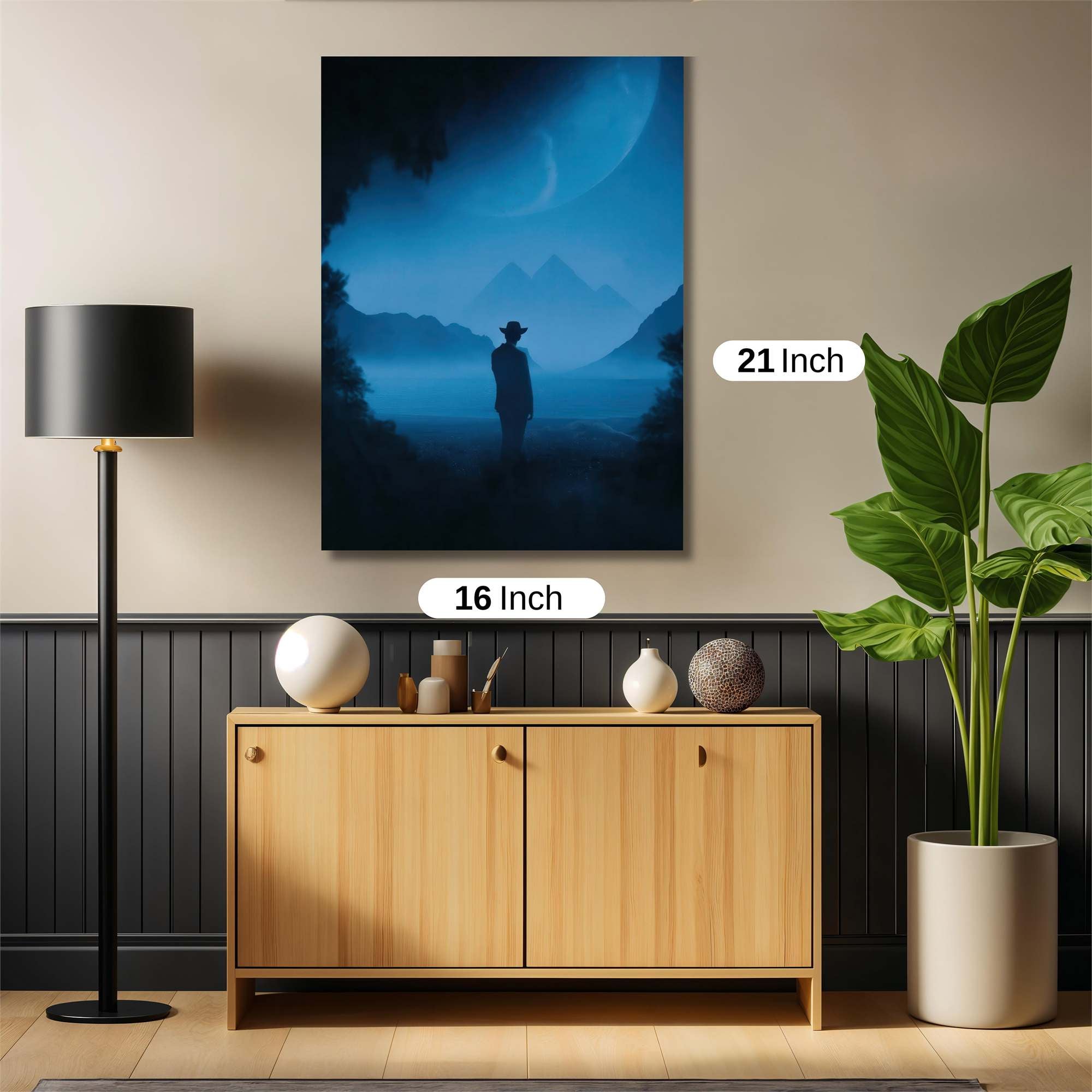 Cowboy Dreamscape Safe Wall Magnetic / M