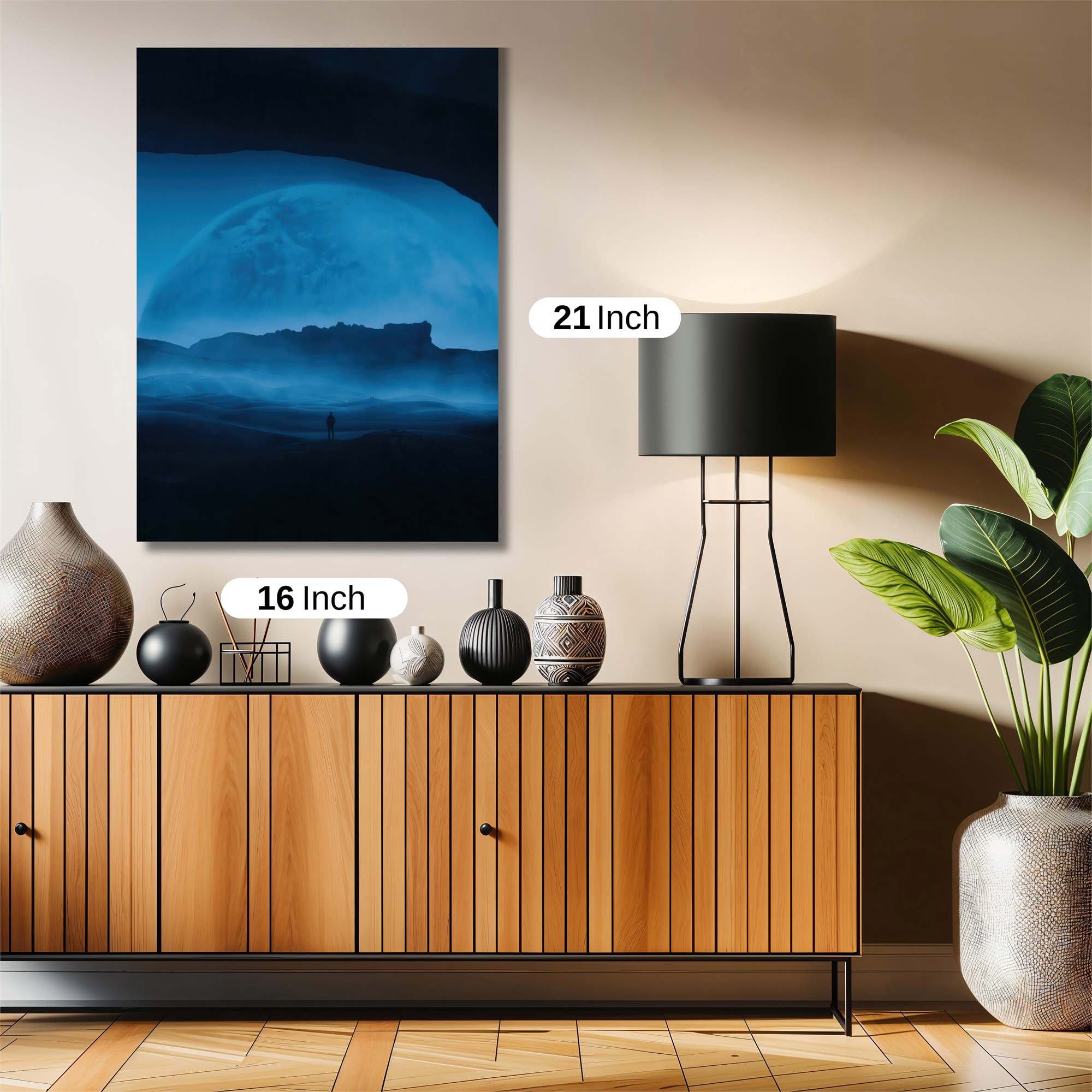 Moon Serenity Safe Wall Magnetic / M