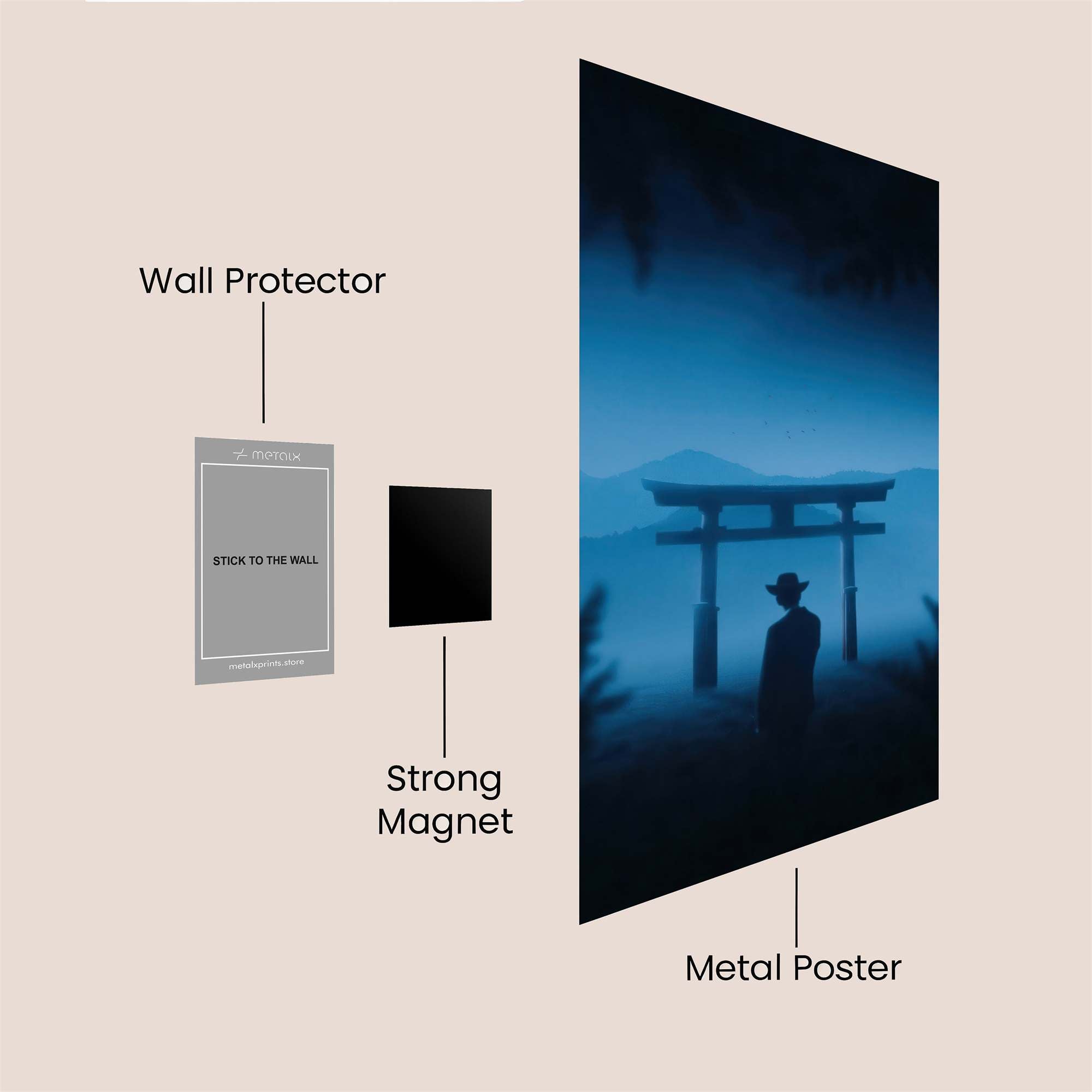Torii Mystery Safe Wall Magnetic / M