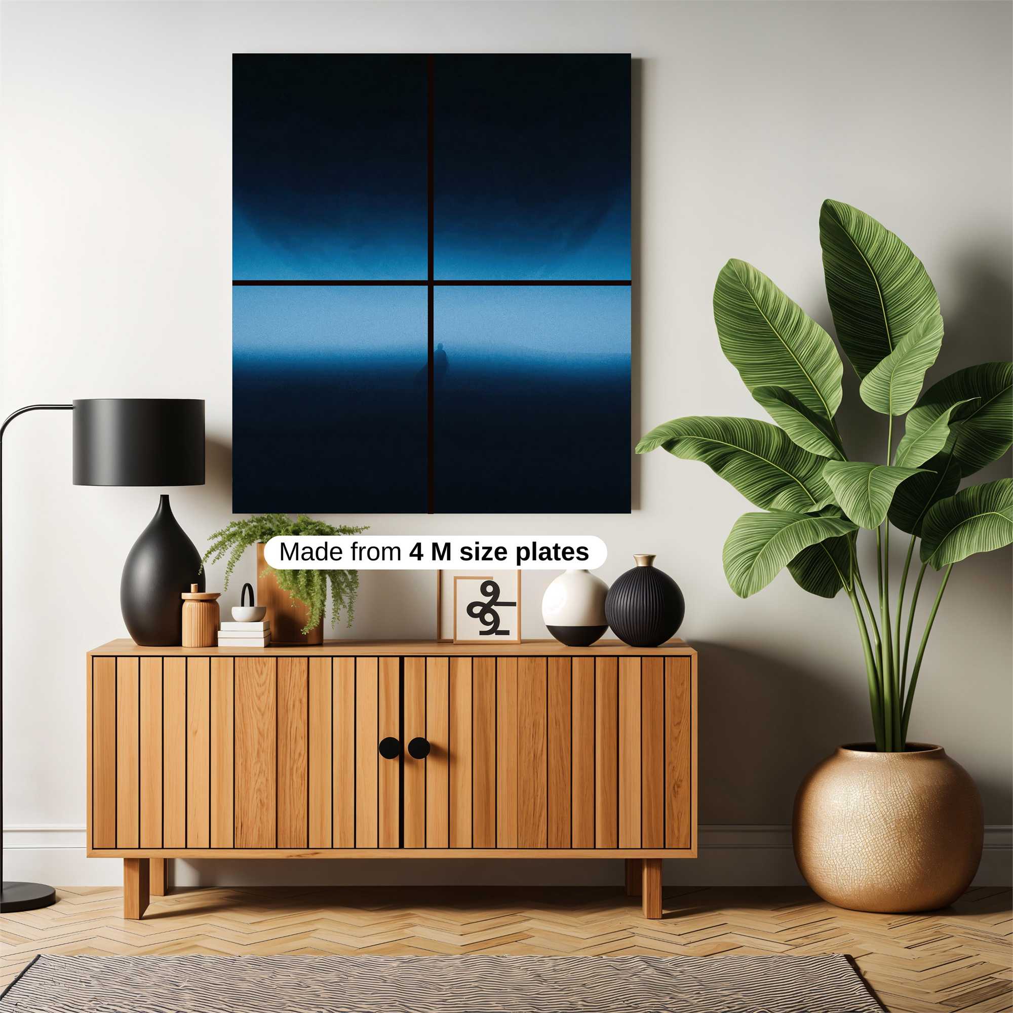 Silhouette Serenity Safe Wall Magnetic / M