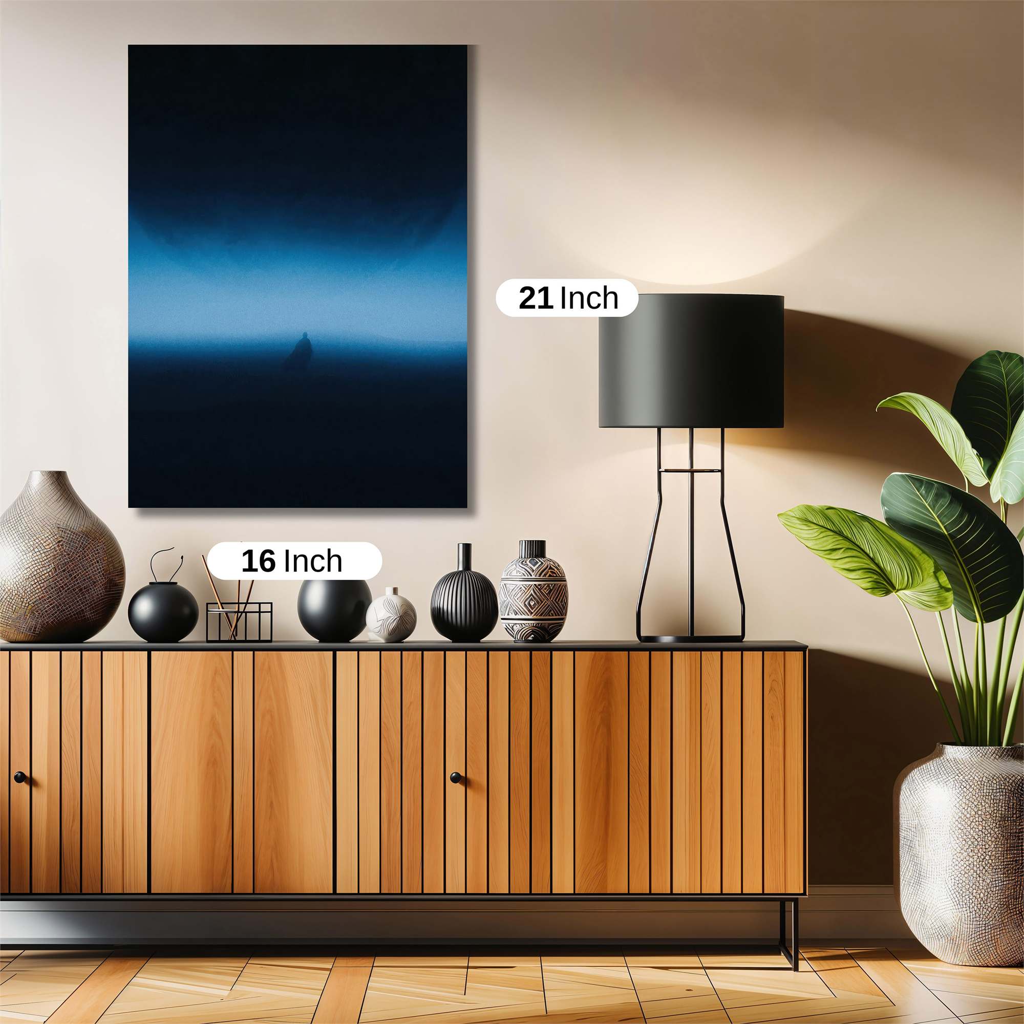 Silhouette Serenity Safe Wall Magnetic / M
