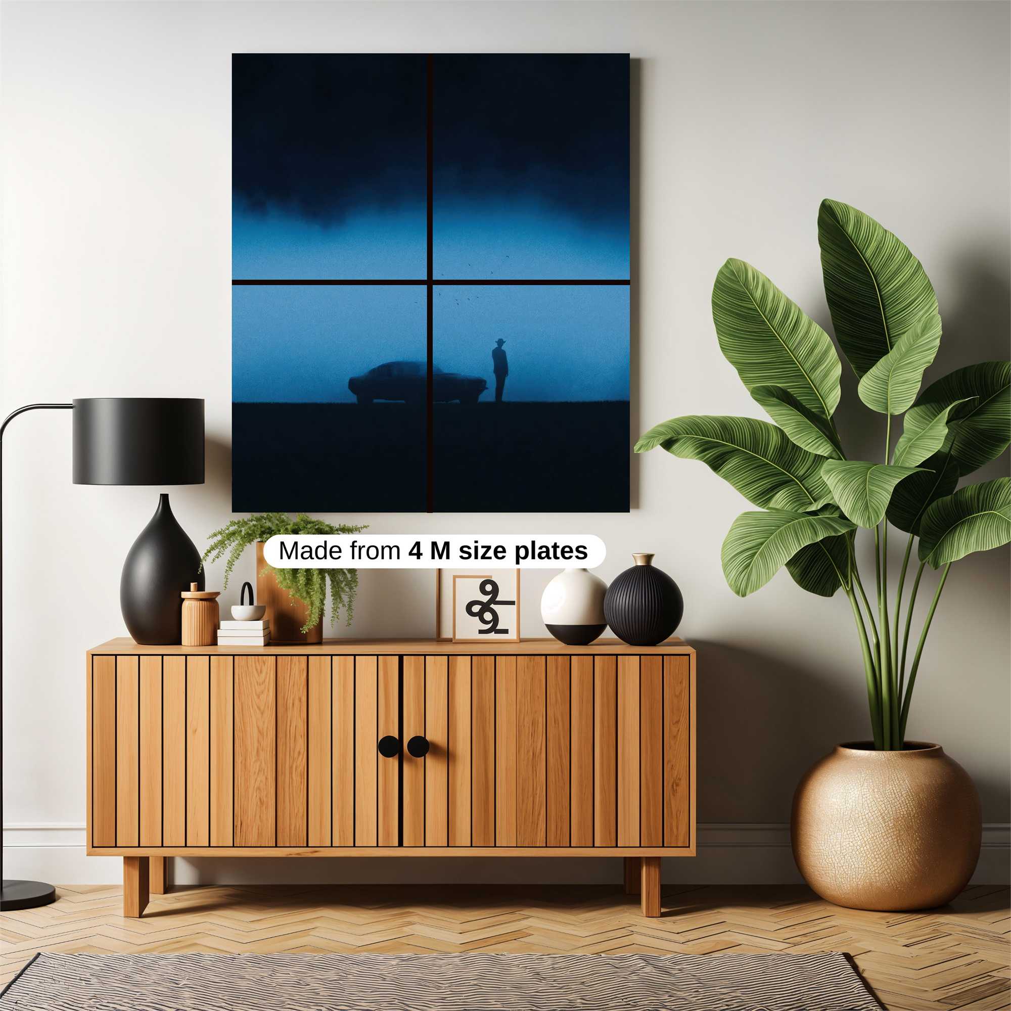Silhouette Mystery Safe Wall Magnetic / M