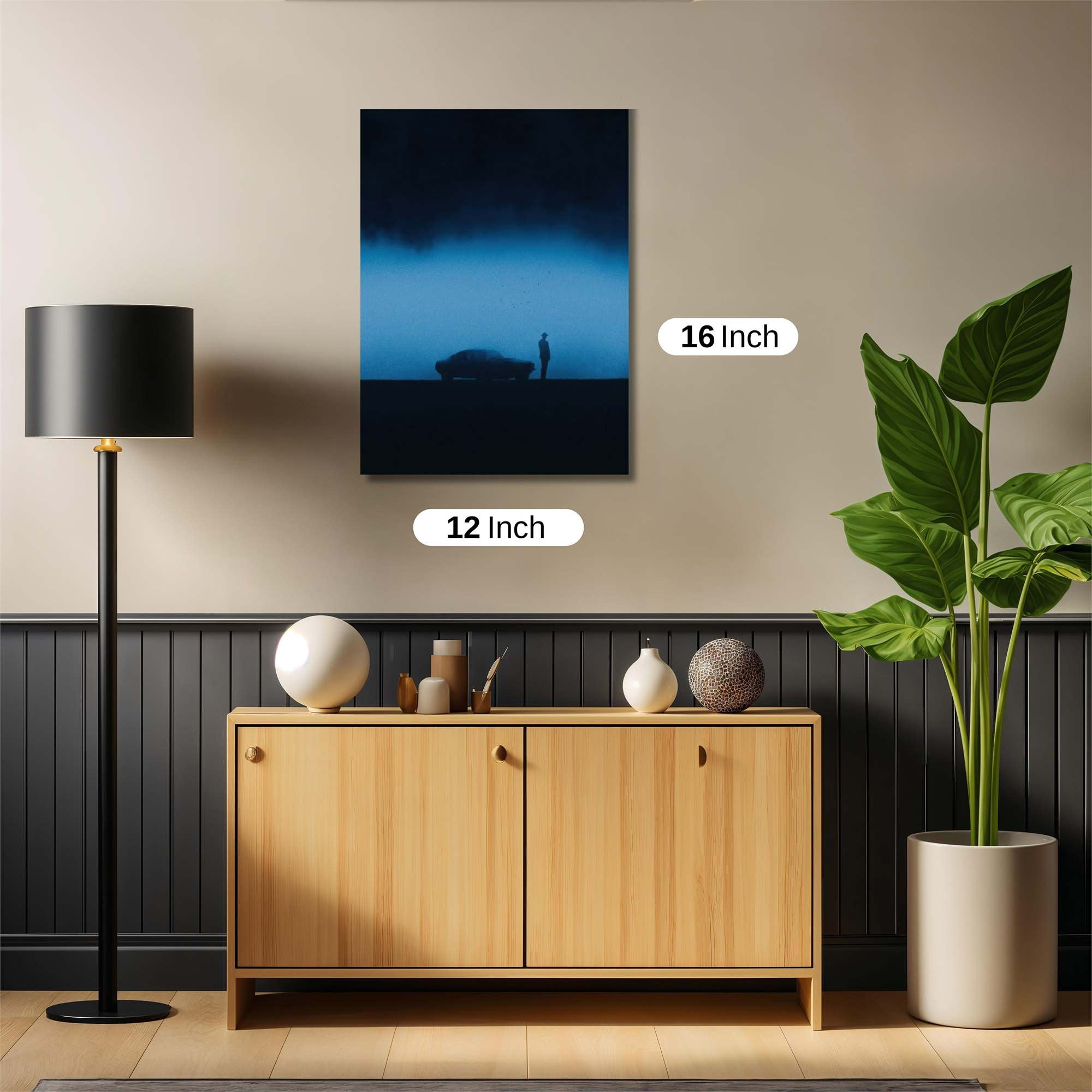 Silhouette Mystery Safe Wall Magnetic / M