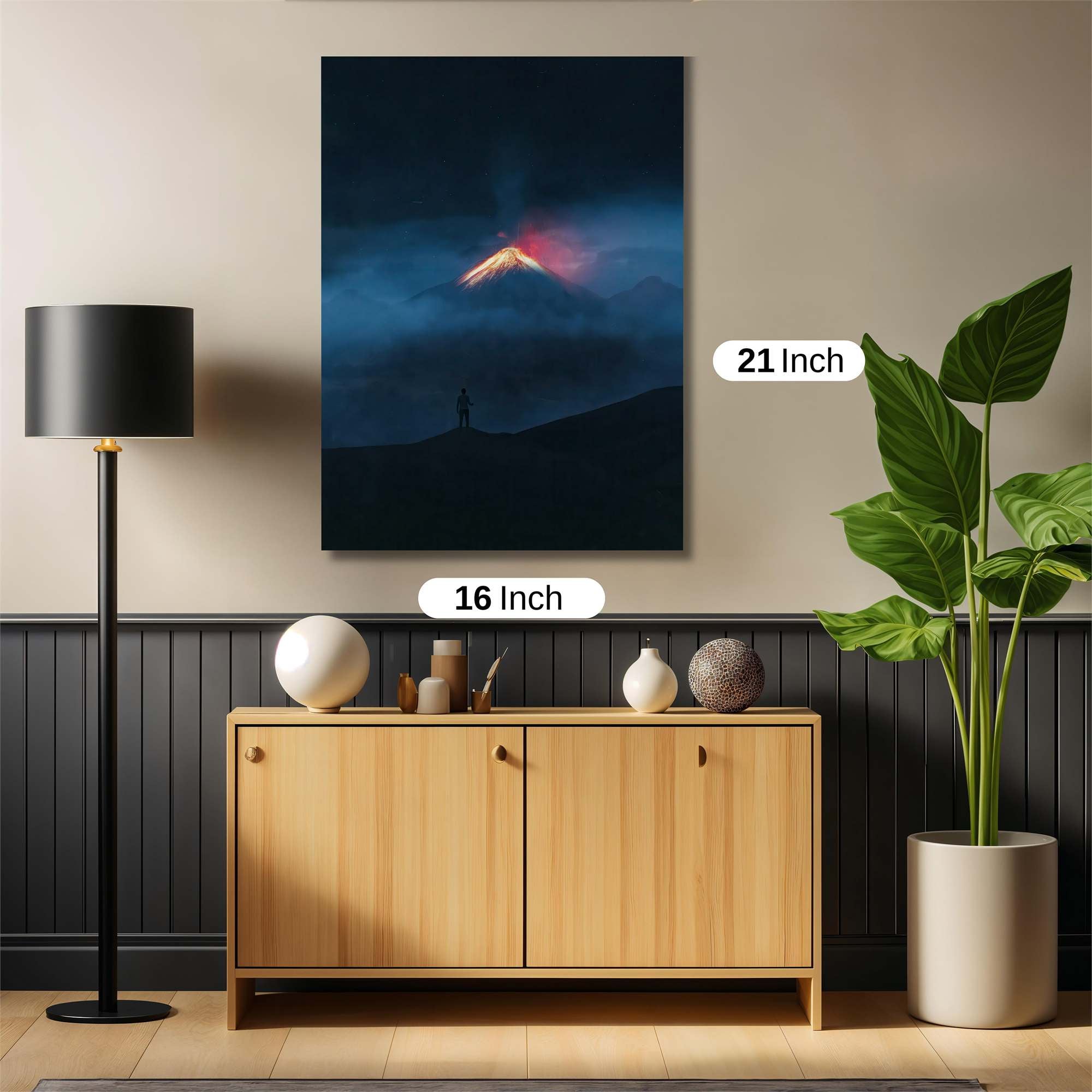 Volcano Enigma Safe Wall Magnetic / M