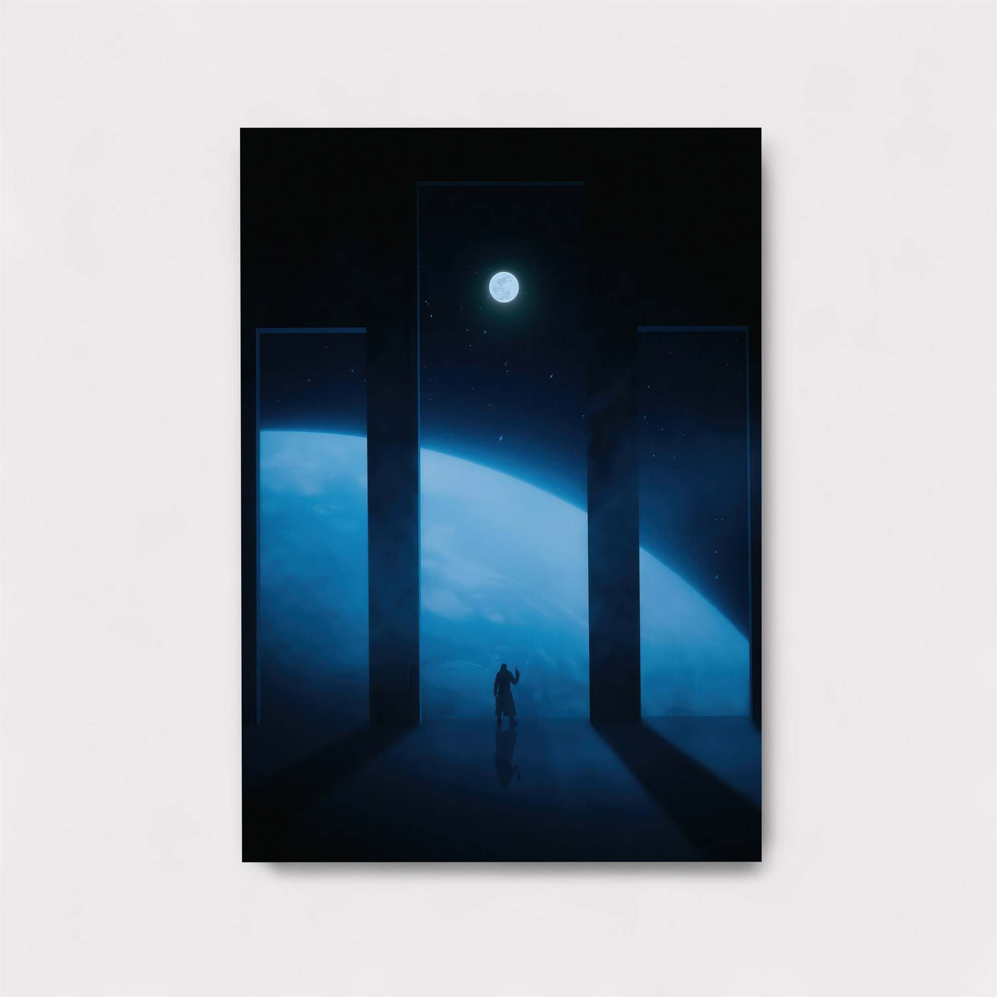 Moonlit Solitude Safe Wall Magnetic / M