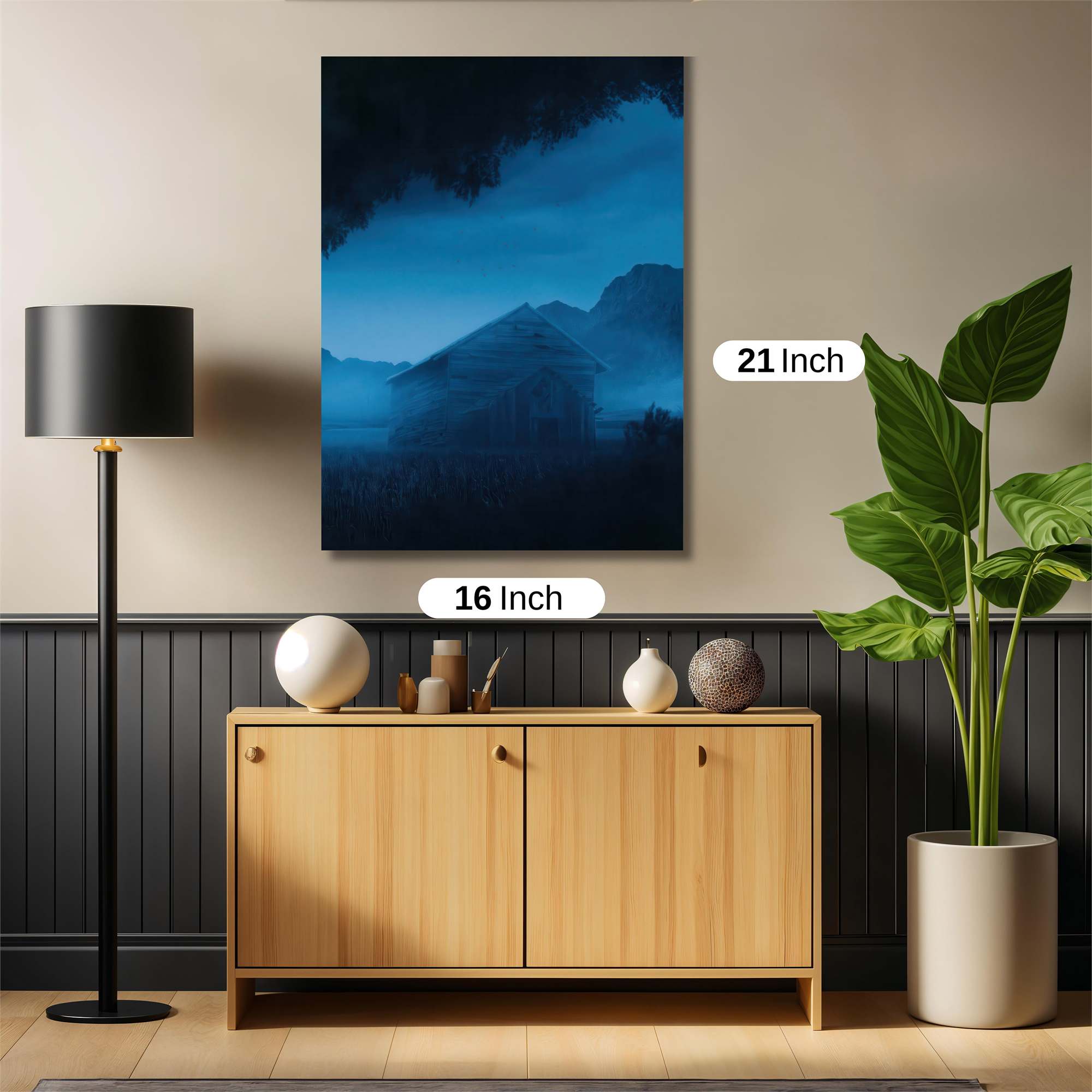 Cabin Gloom Safe Wall Magnetic / M