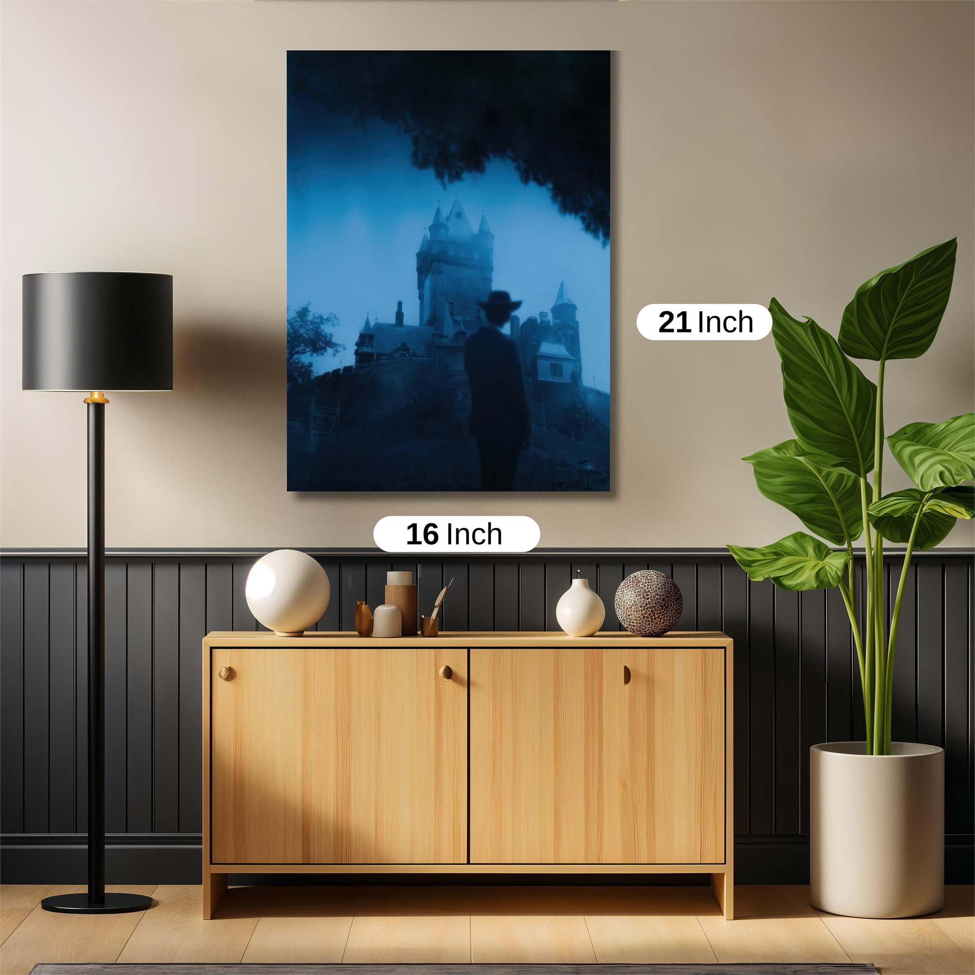 Castle Gloom Safe Wall Magnetic / M