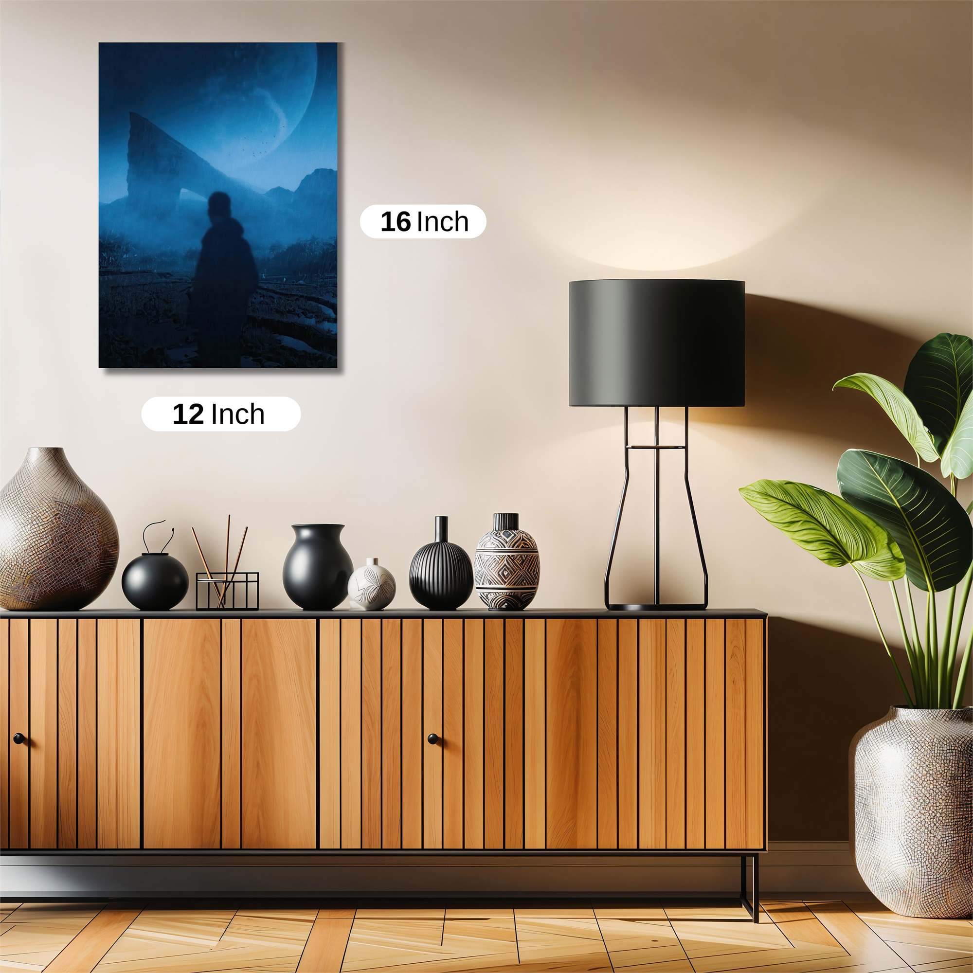Moonlit Mystery Safe Wall Magnetic / M
