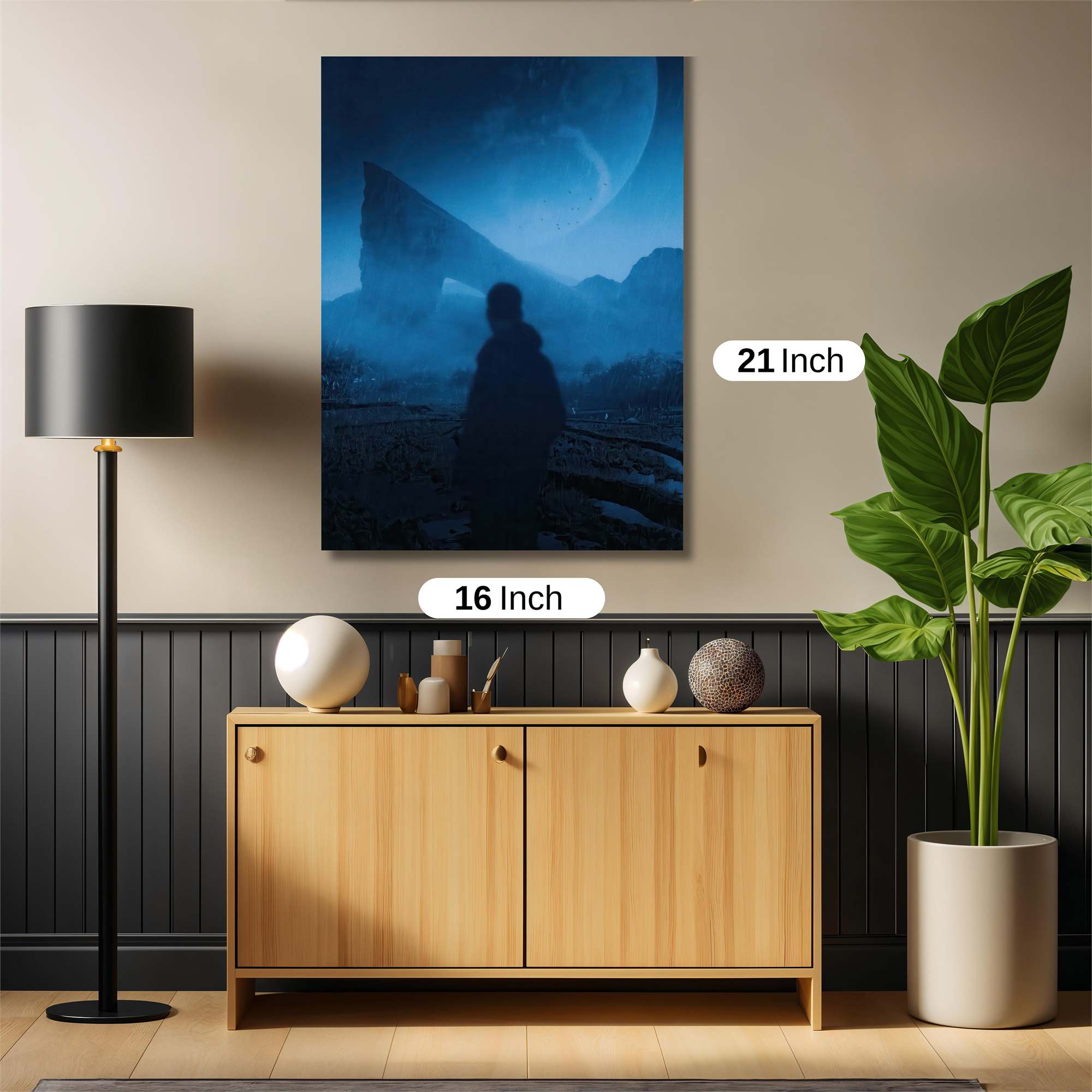 Moonlit Mystery Safe Wall Magnetic / M