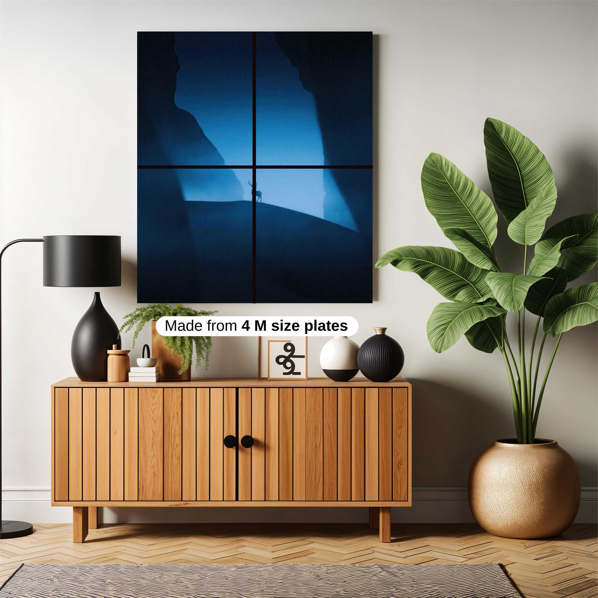 Deer Serene Safe Wall Magnetic / M