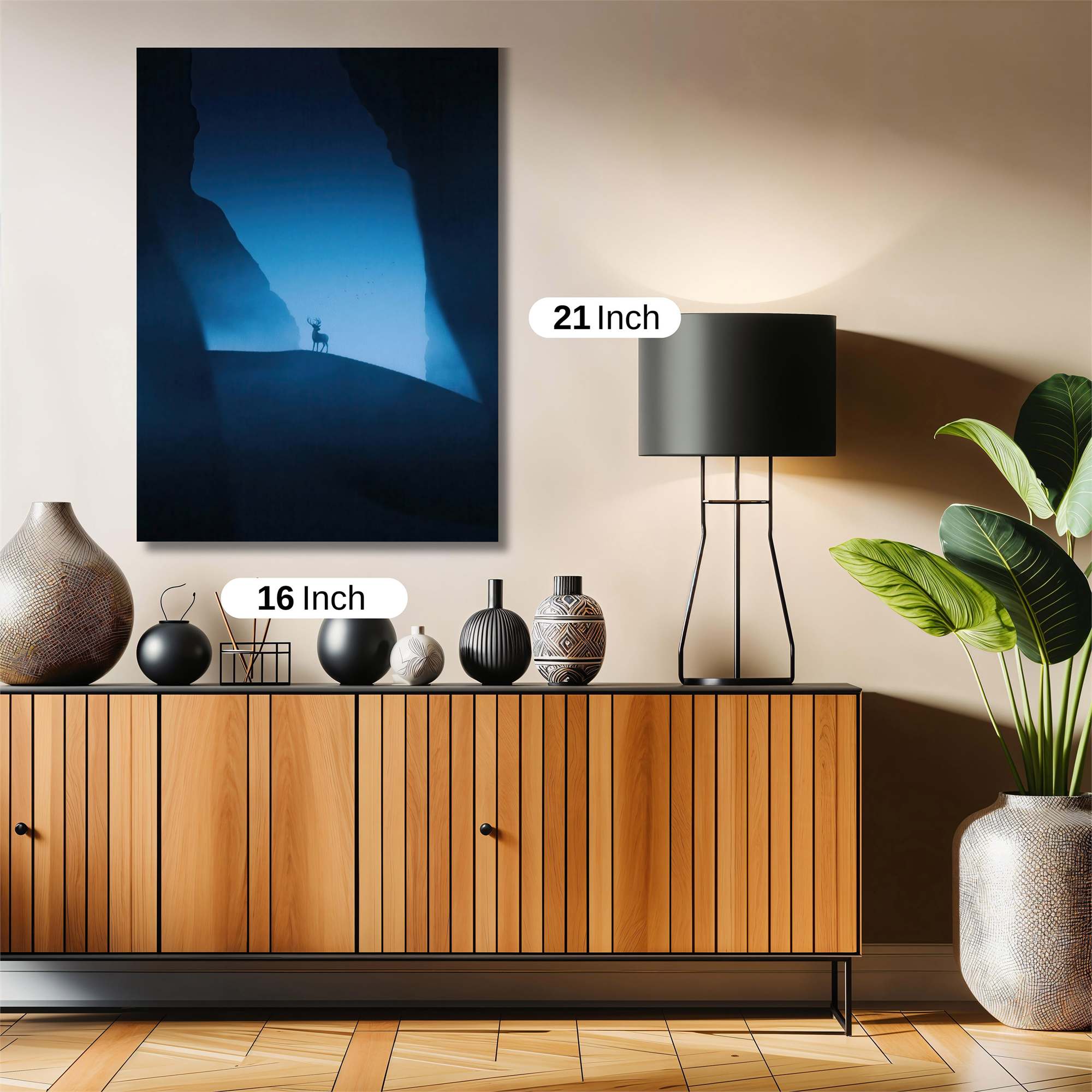 Deer Serene Safe Wall Magnetic / M