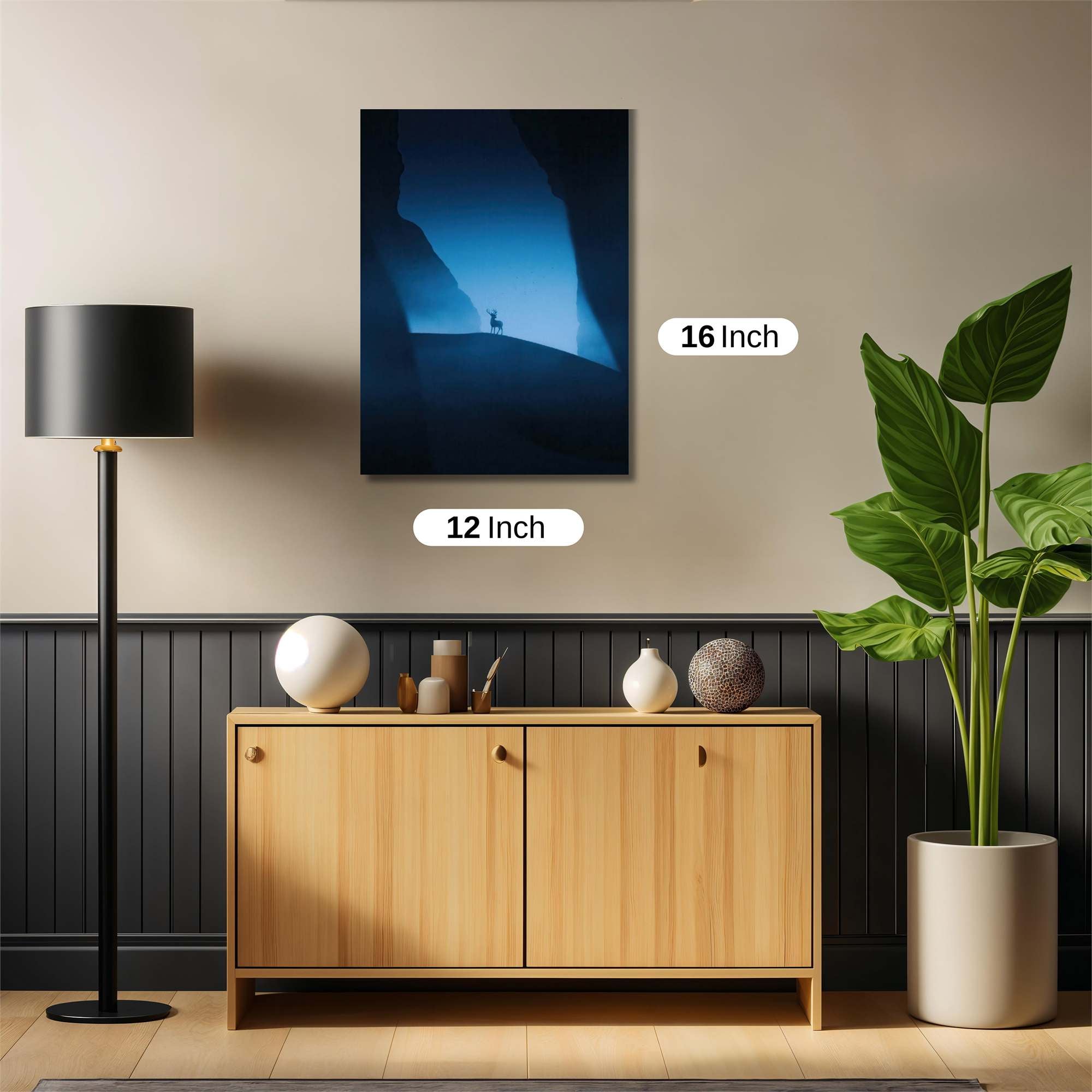 Deer Serene Safe Wall Magnetic / M