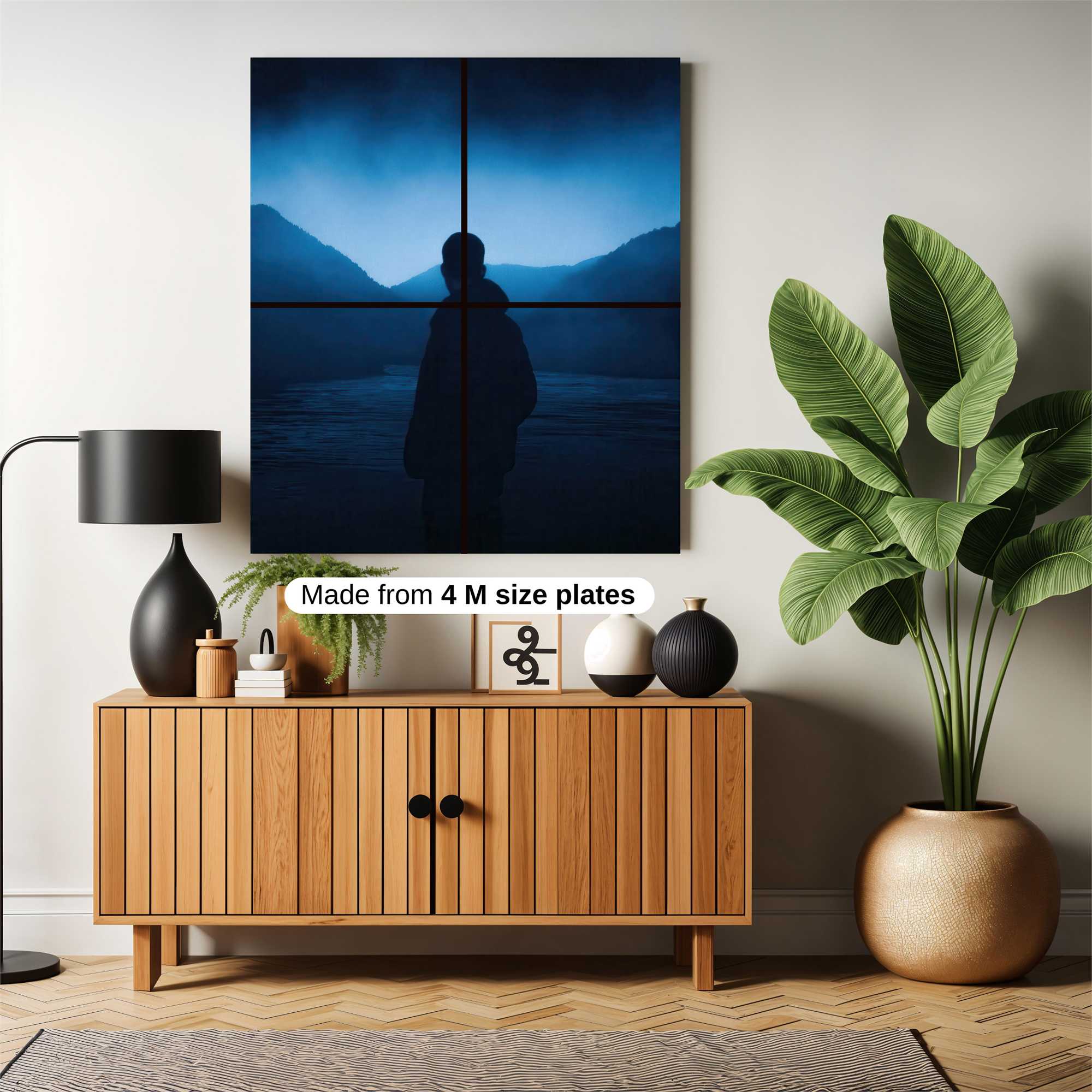Silhouette Serenity Safe Wall Magnetic / M