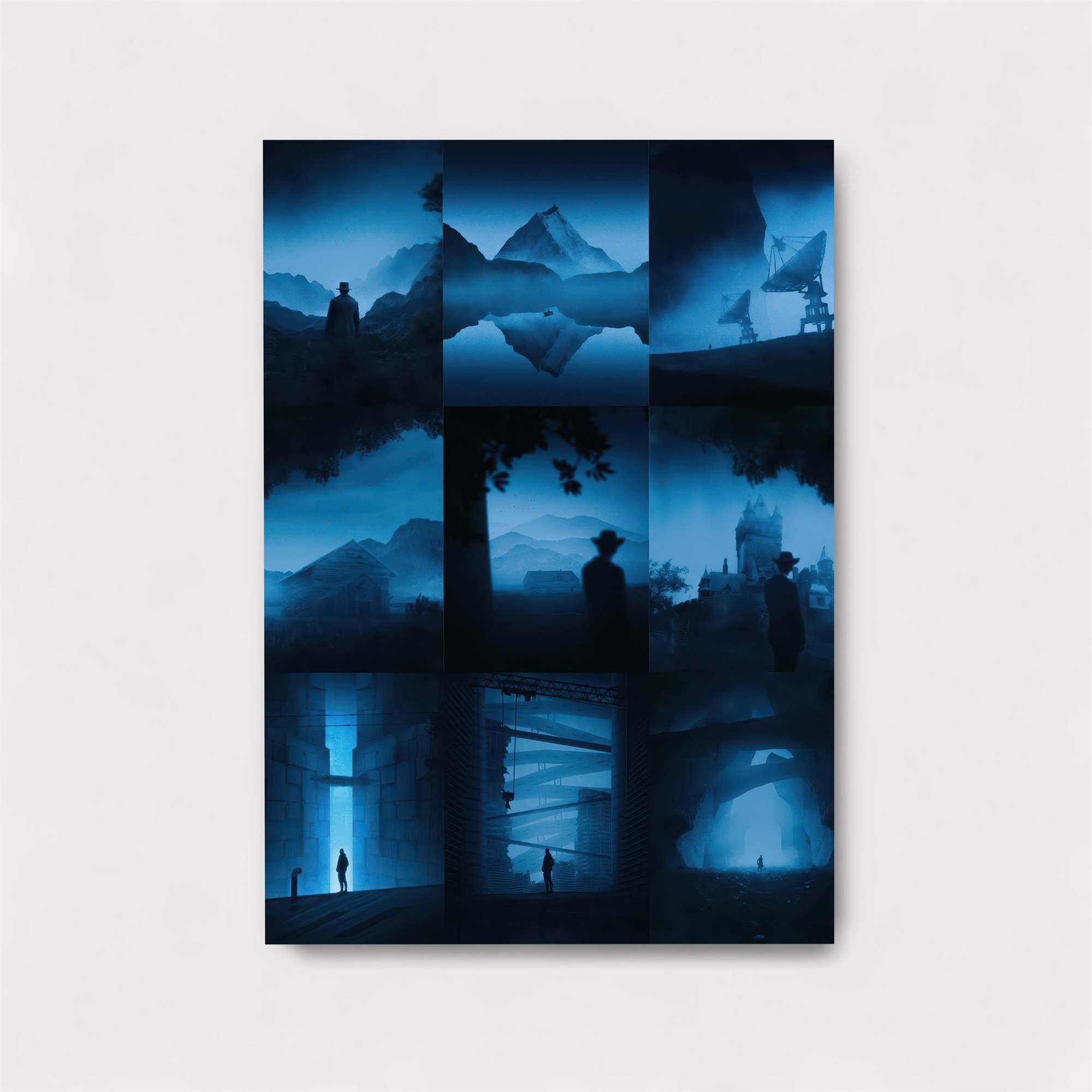 Silhouette Serenity Safe Wall Magnetic / M