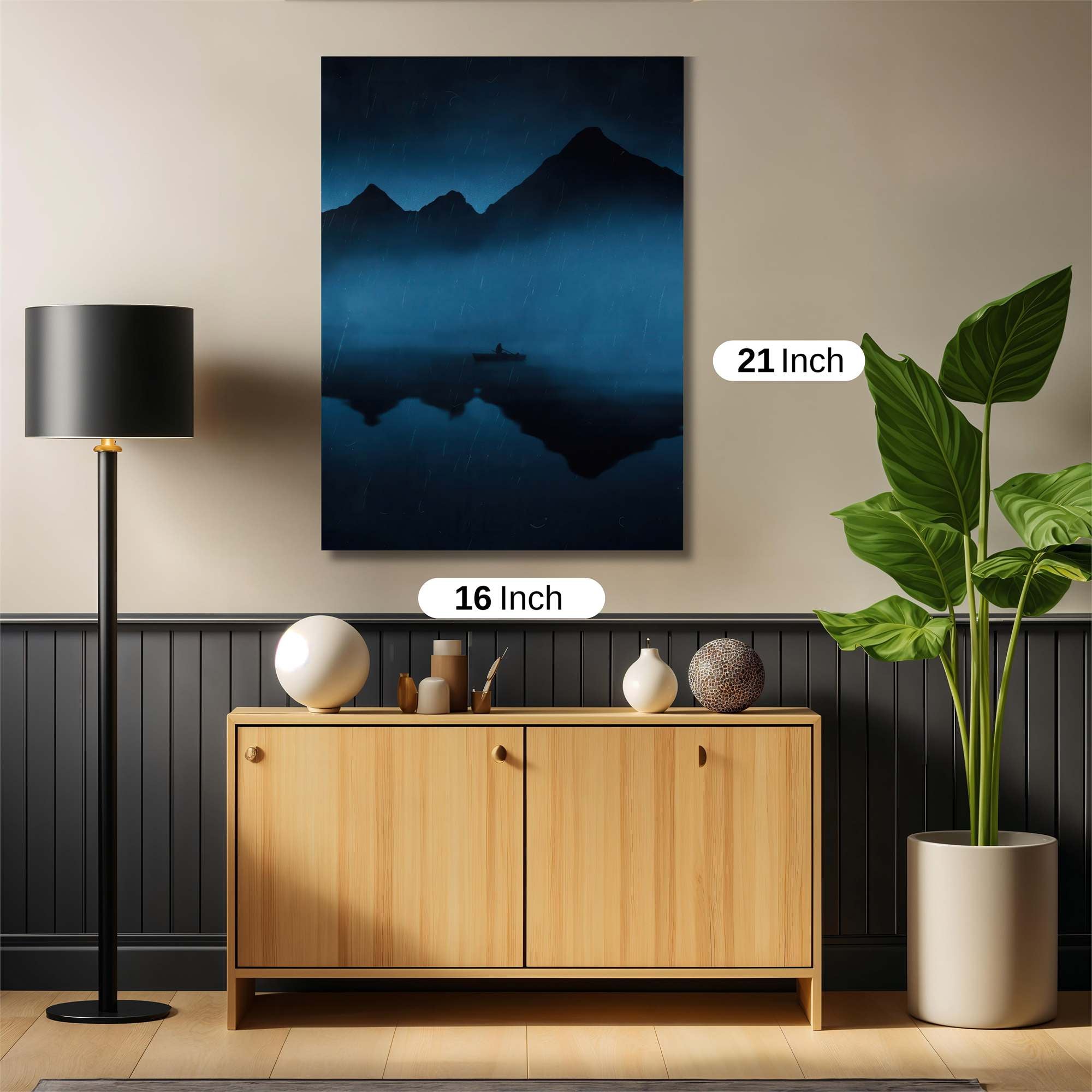 Misty Solitude Safe Wall Magnetic / M