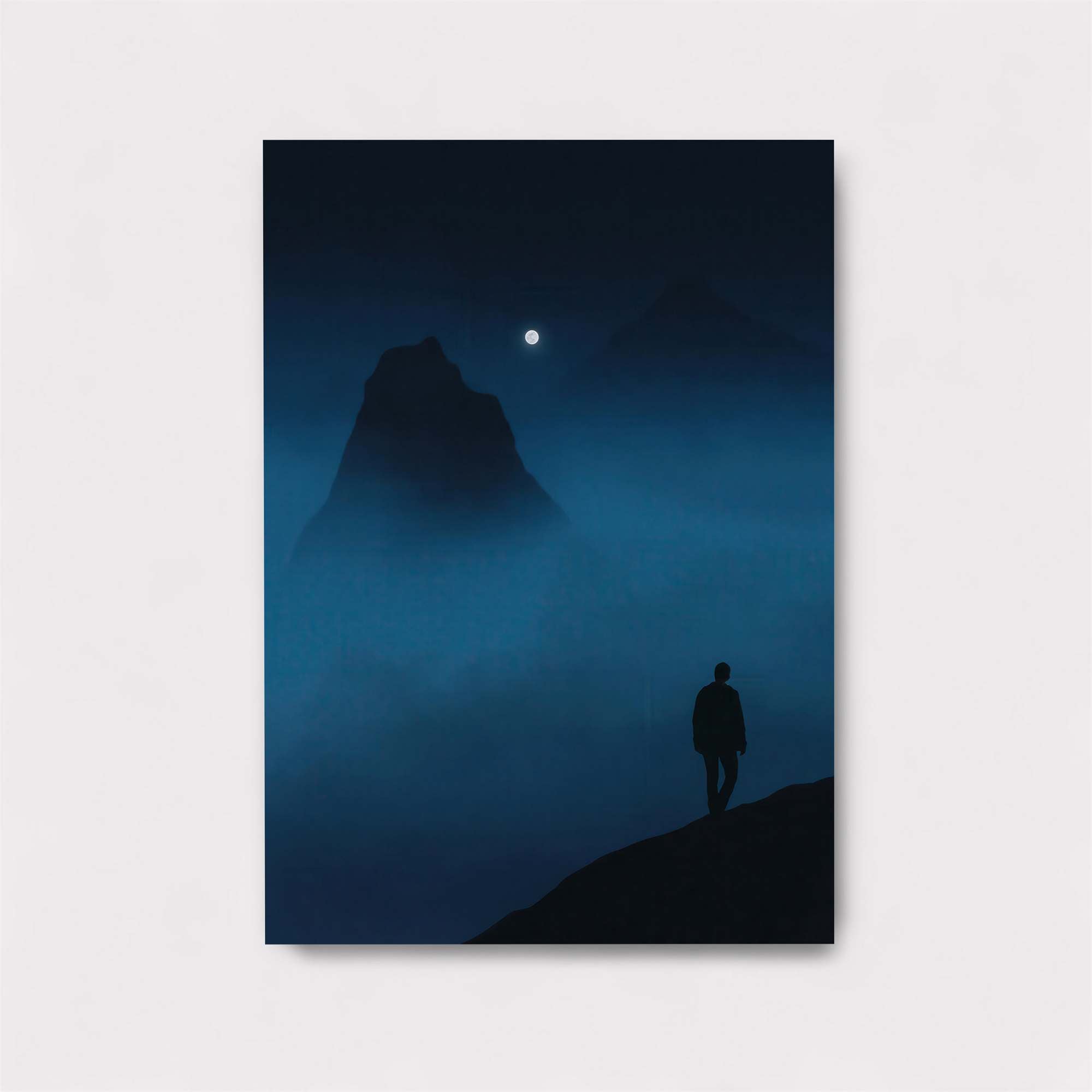 Mountain Solitude Safe Wall Magnetic / M