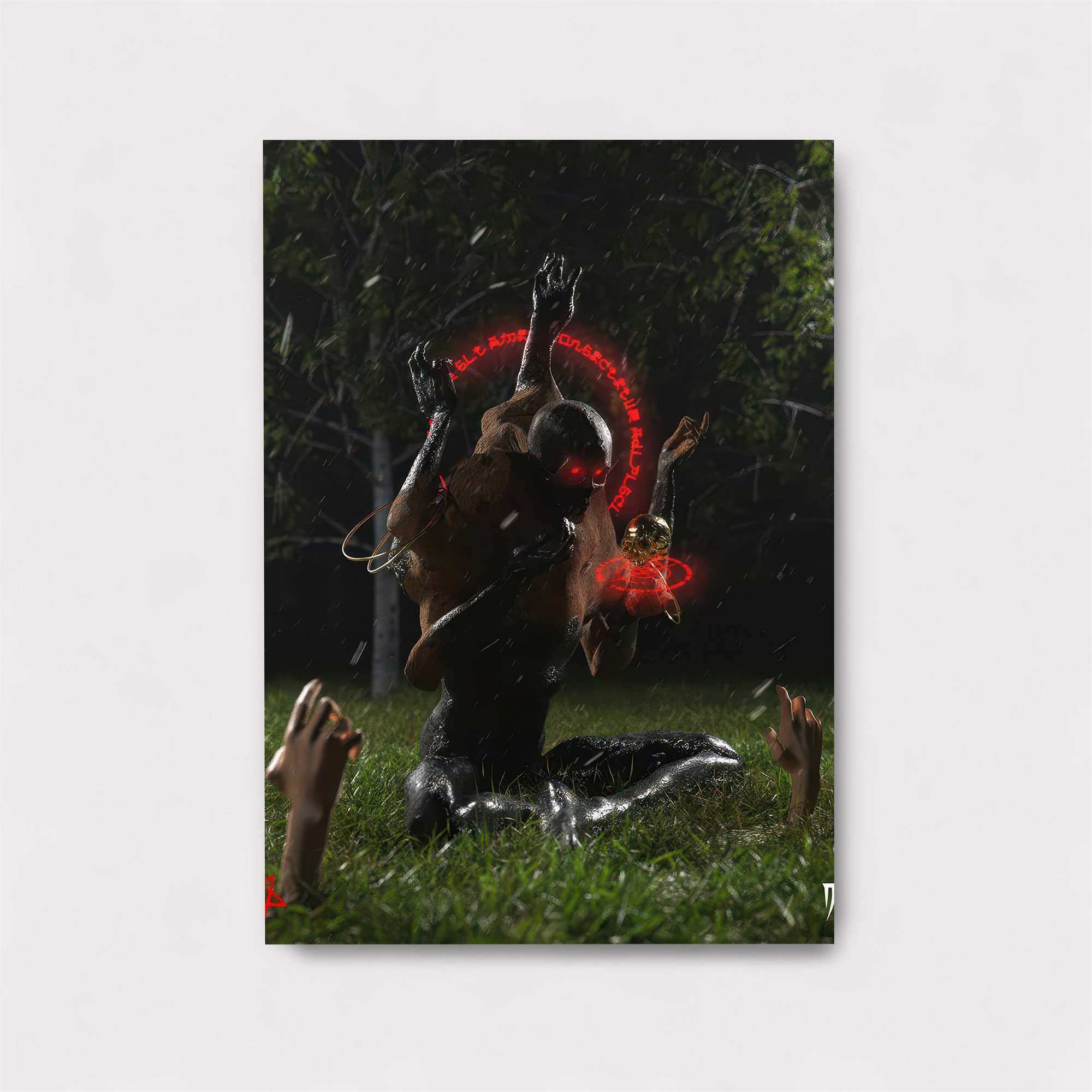 Ruins Enigmatic Safe Wall Magnetic / M