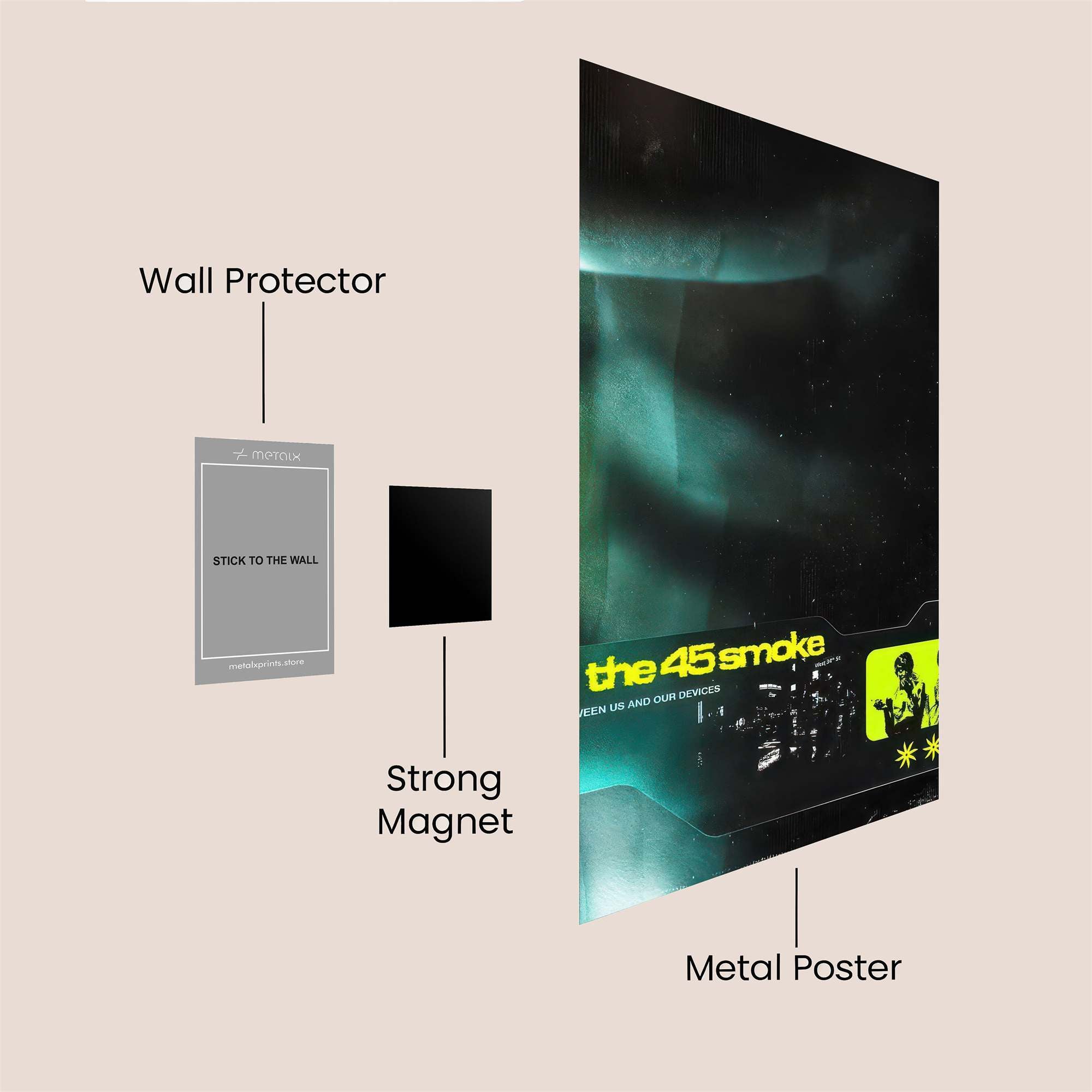 Cyber Pulse Safe Wall Magnetic / M