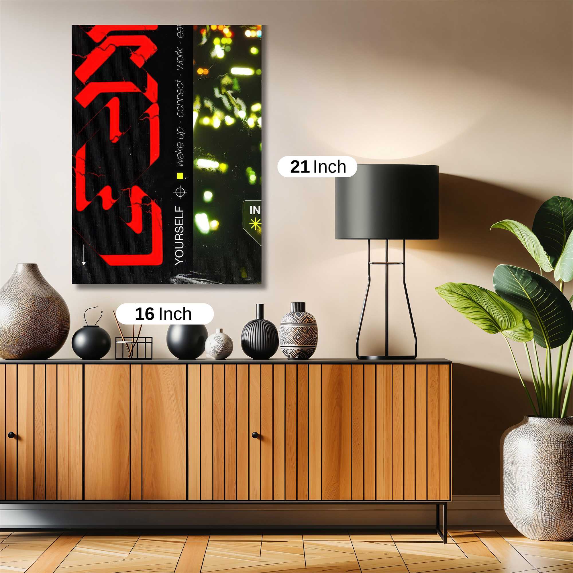 Neon Pulse Safe Wall Magnetic / M