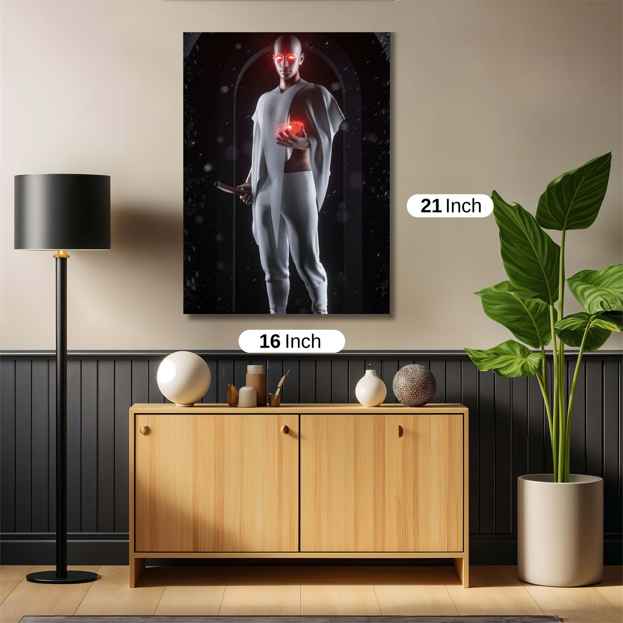 Glowing Enigma Safe Wall Magnetic / M