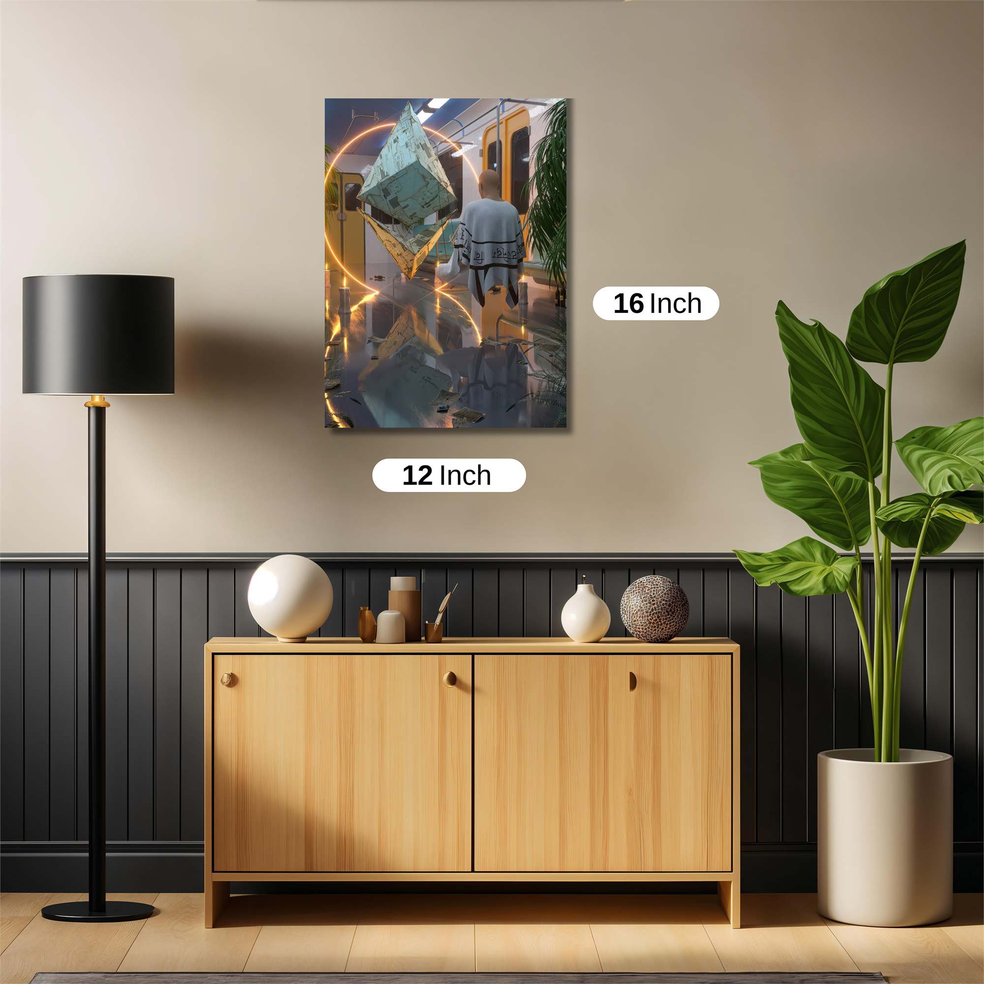 Cube Enigma Safe Wall Magnetic / M