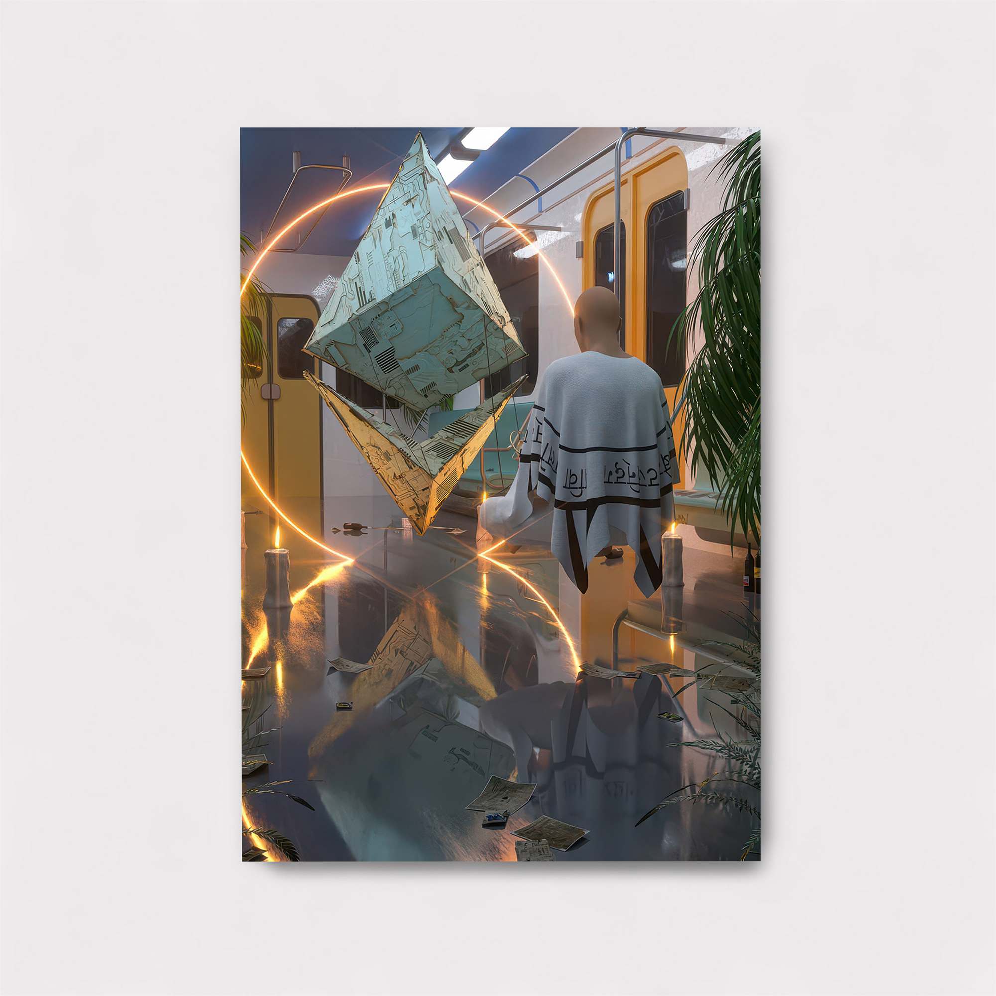Cube Enigma Safe Wall Magnetic / M