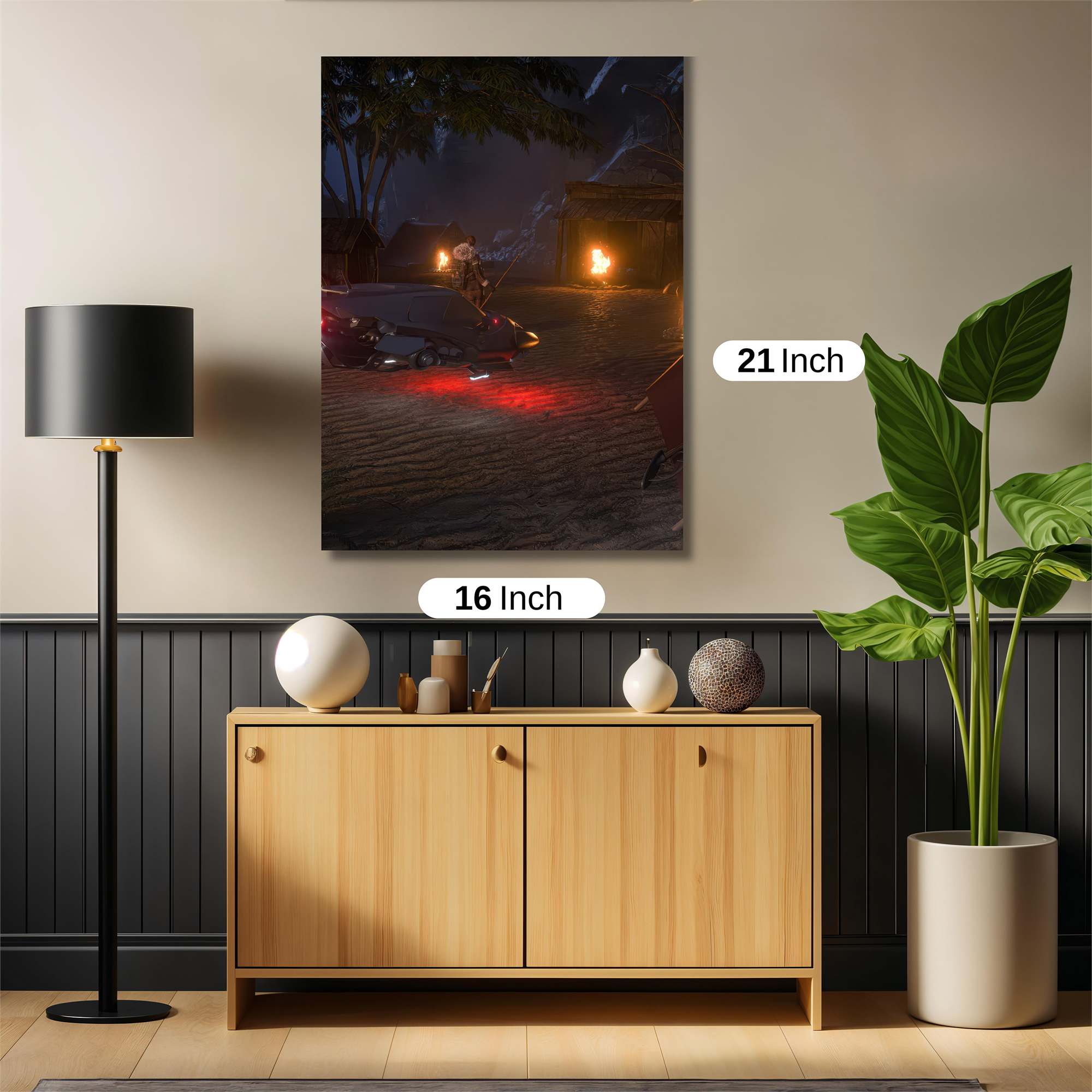 Nightfall Serenity Safe Wall Magnetic / M