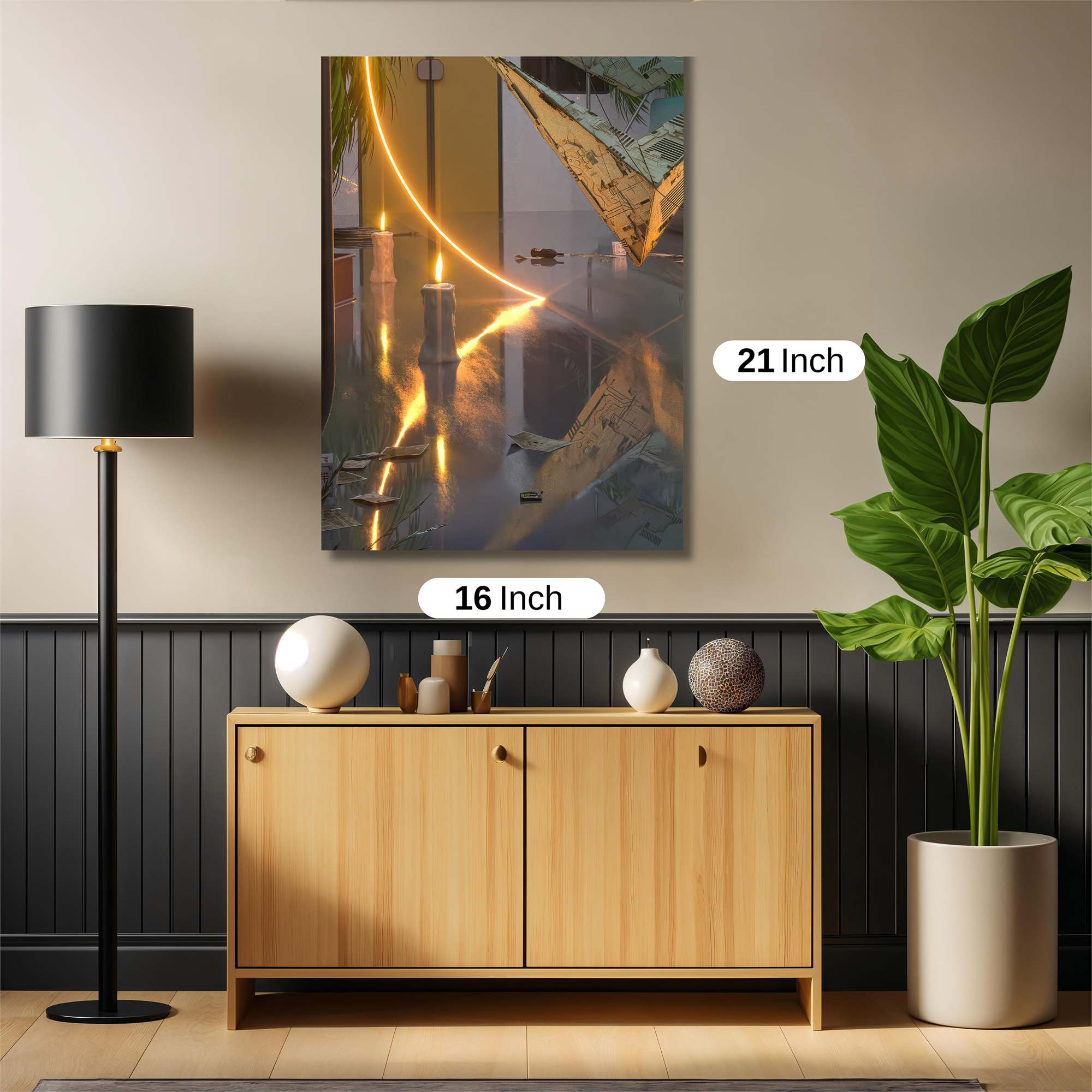 Candlelight Mystery Safe Wall Magnetic / M