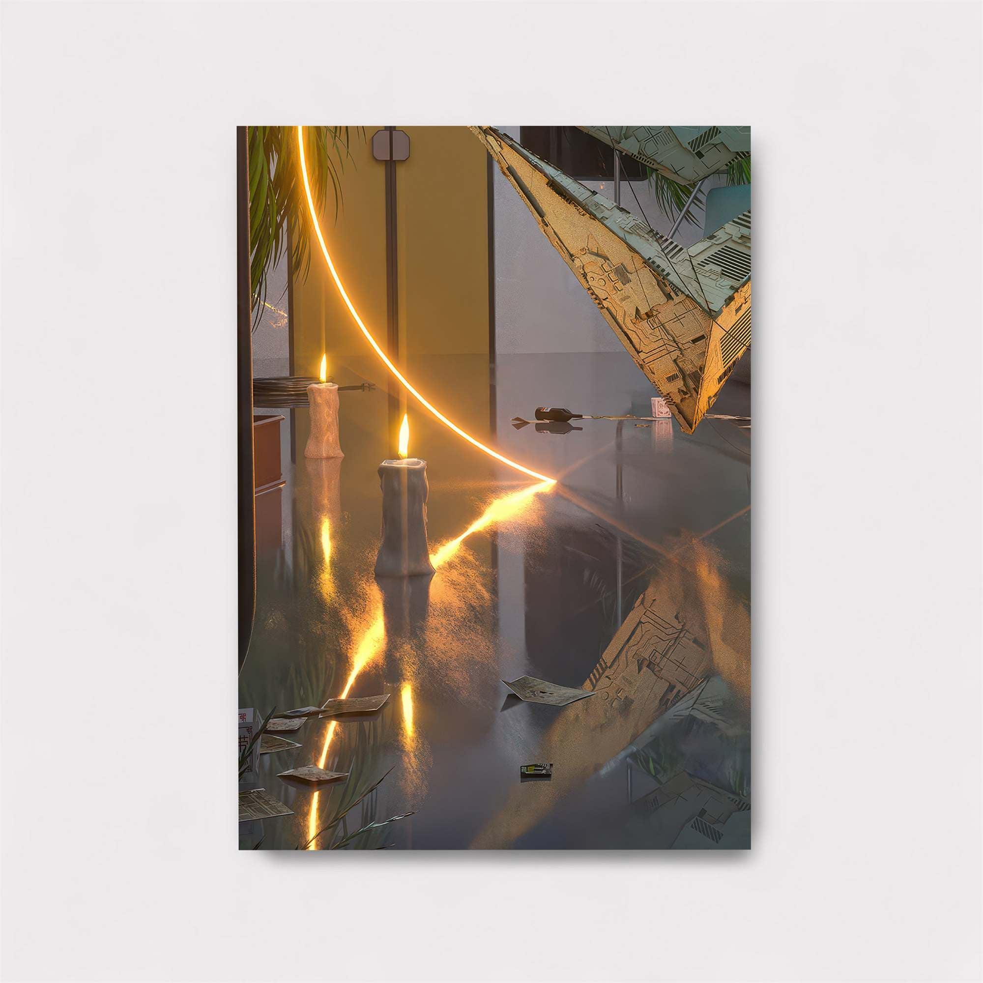 Candlelight Mystery Safe Wall Magnetic / M